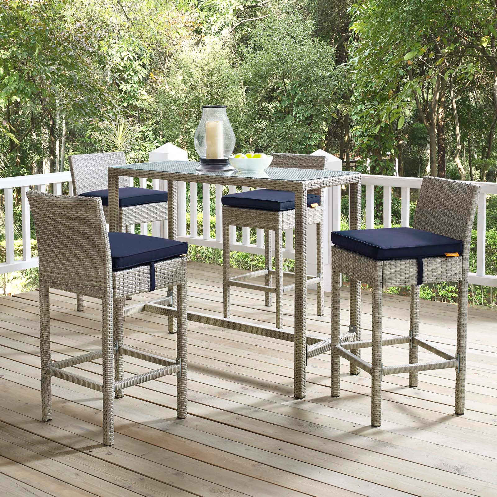 Modway EEI-3602-LGR-NAV Patio-Chairs - View #2