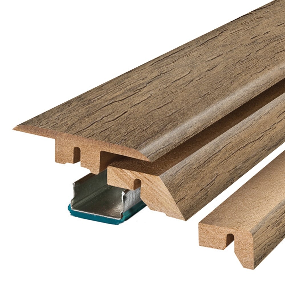 Project Source MG002012 Foxcroft 0.75-in T x 2.37-in W x 78.7-in L Laminate wood Multi-purpose Floor Moulding