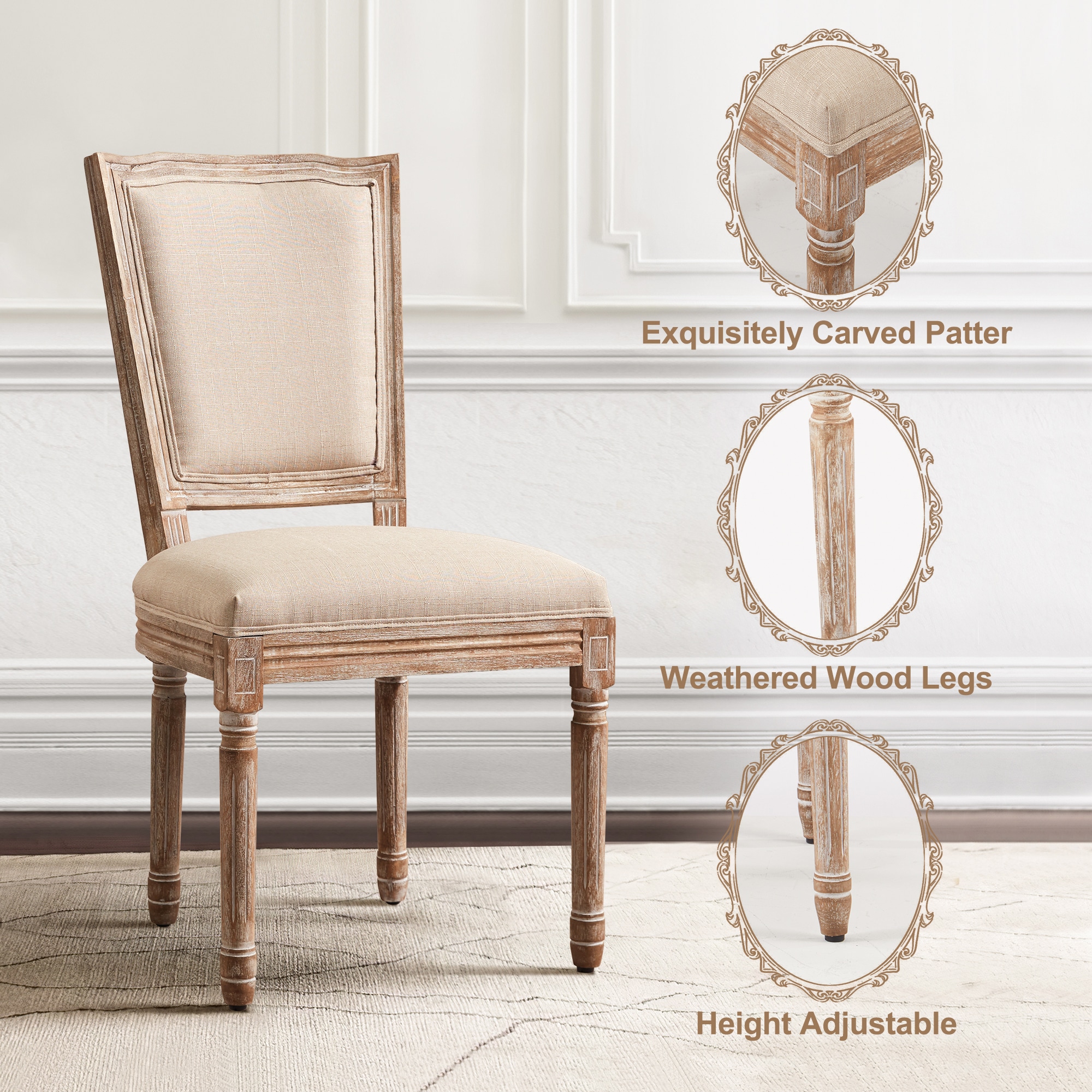 Dovelina LS-A-GE17090 Dining-Chairs - View #4