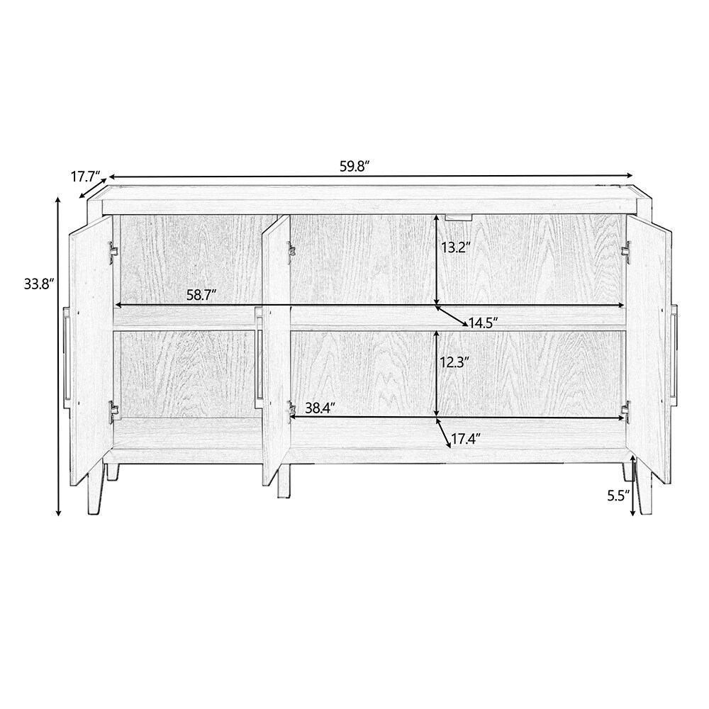 ModernLuxe L-WF300856AAE dressers - View #14
