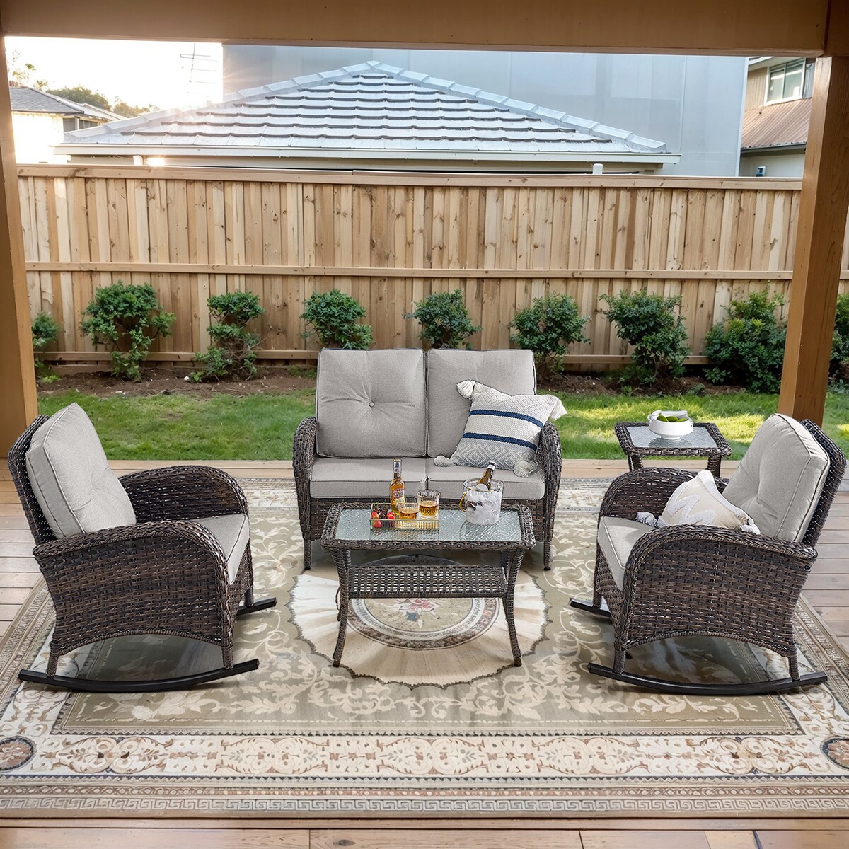 Rilyson FS088086-2 Patio-Conversation-Sets - View #2