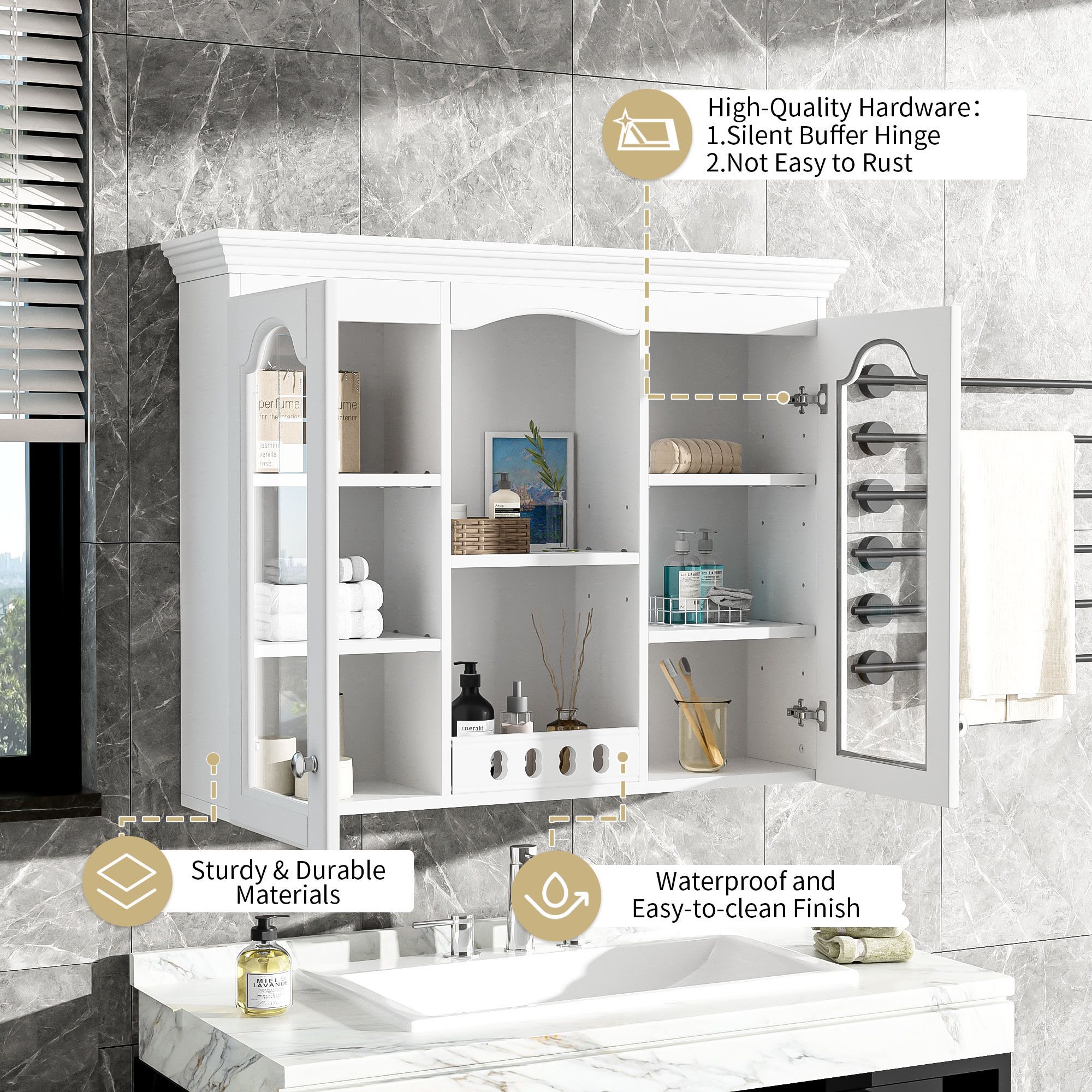AAZJ 710-P264313K Bathroom-Medicine-Cabinets - View #6