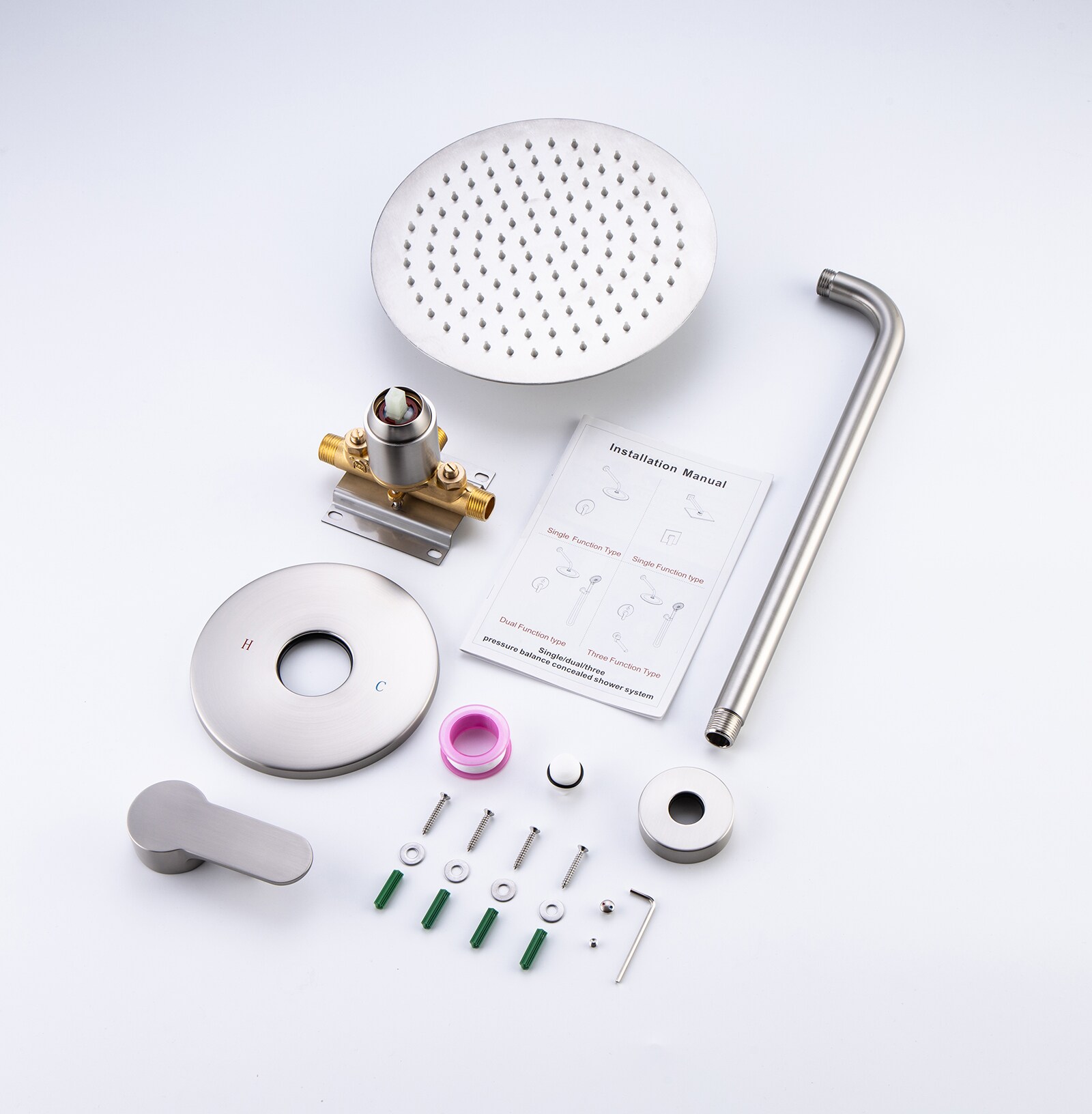 Mondawe MOSL030-10GD Showerhead-Bar-Panels - View #9