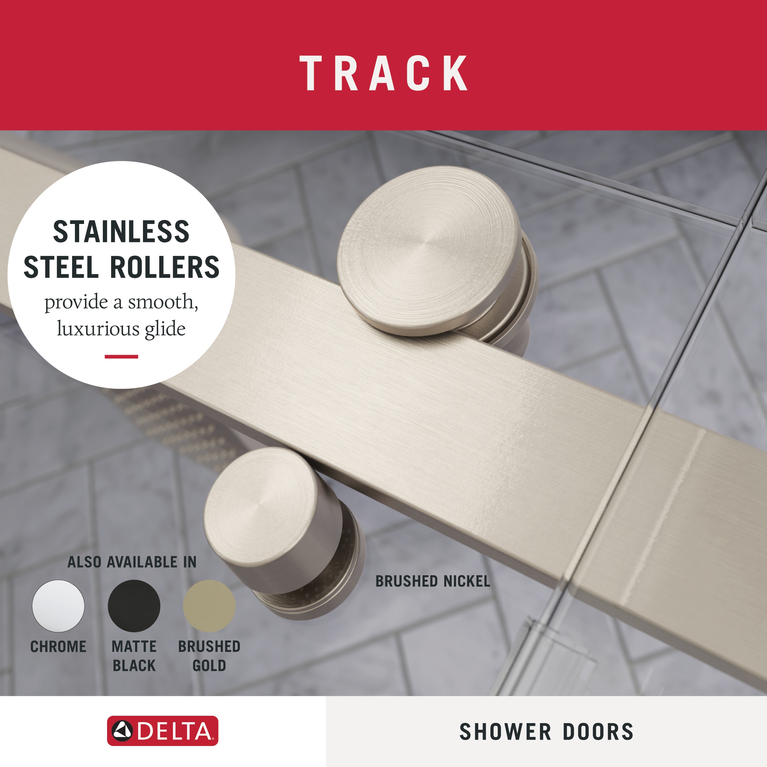 Delta SDES848-BN-R Shower-Doors - View #4