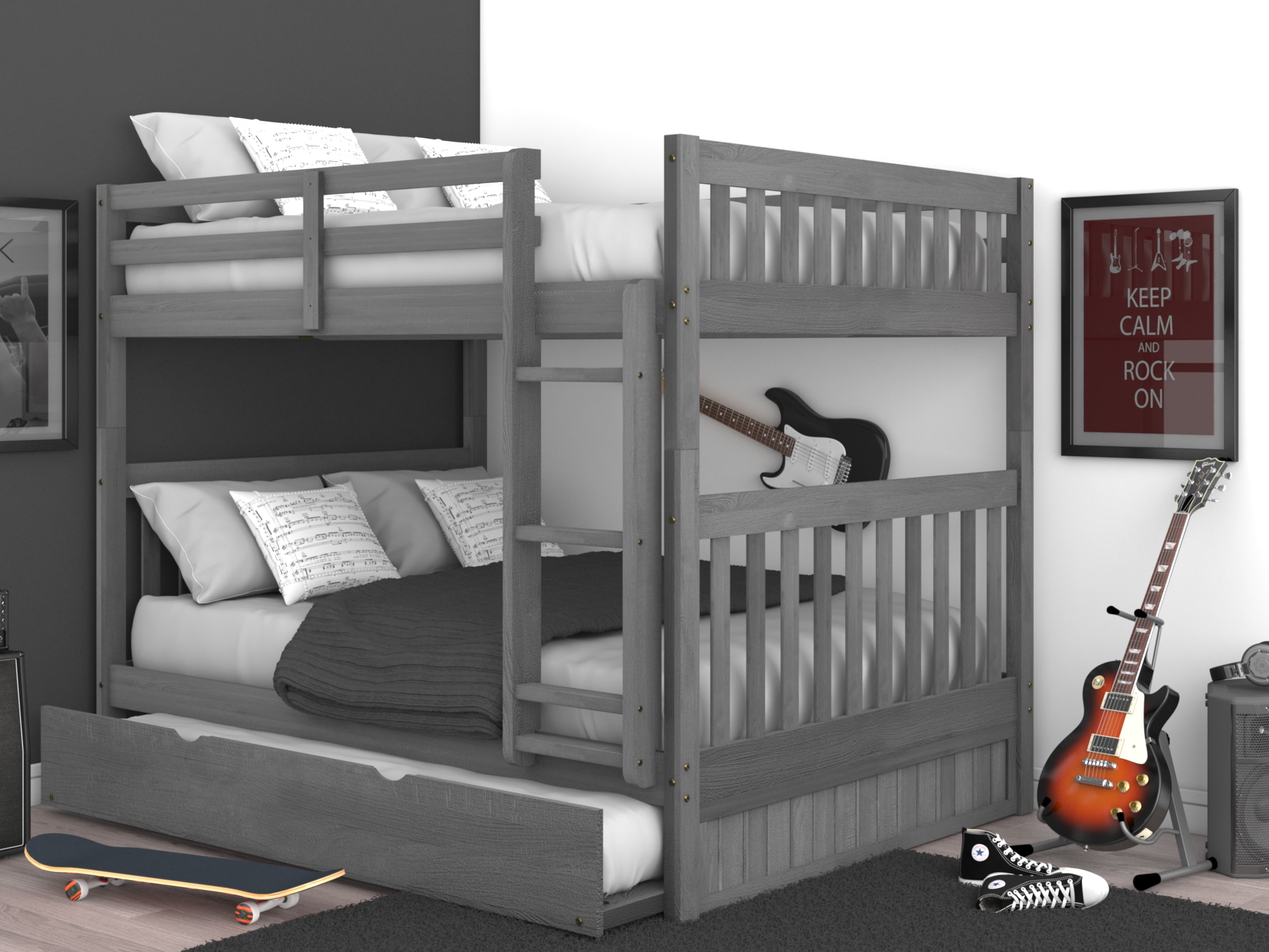 OSHOME 83215-TRUN-KD Bunk-Beds - View #5
