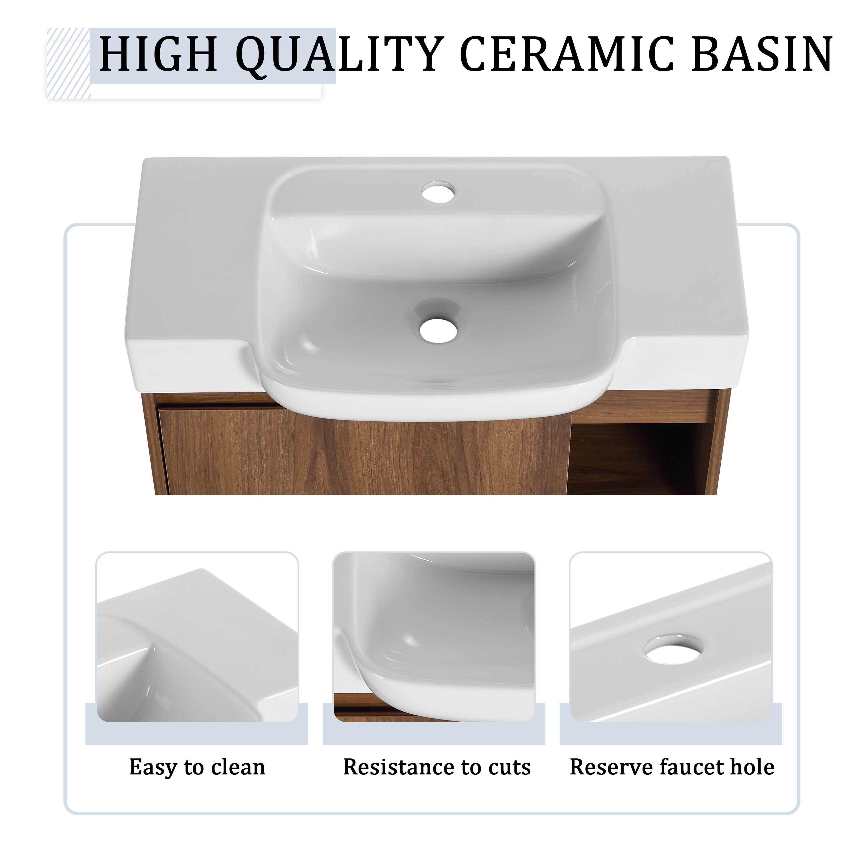 WELLFOR GIRM01-2432S Bath-Vanity-Combo - View #6