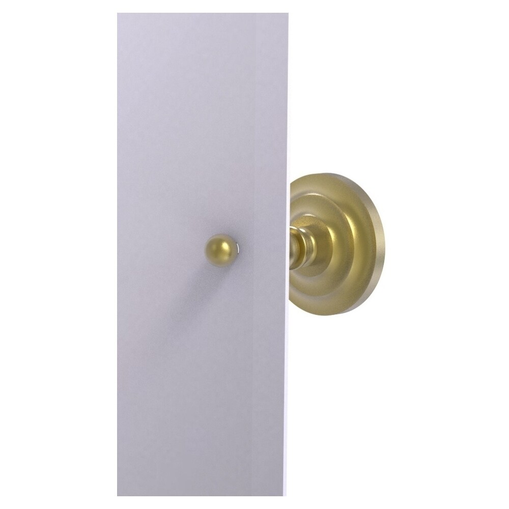 Allied Brass PQN-94-SBR Framed-Bath-Mirrors - View #2