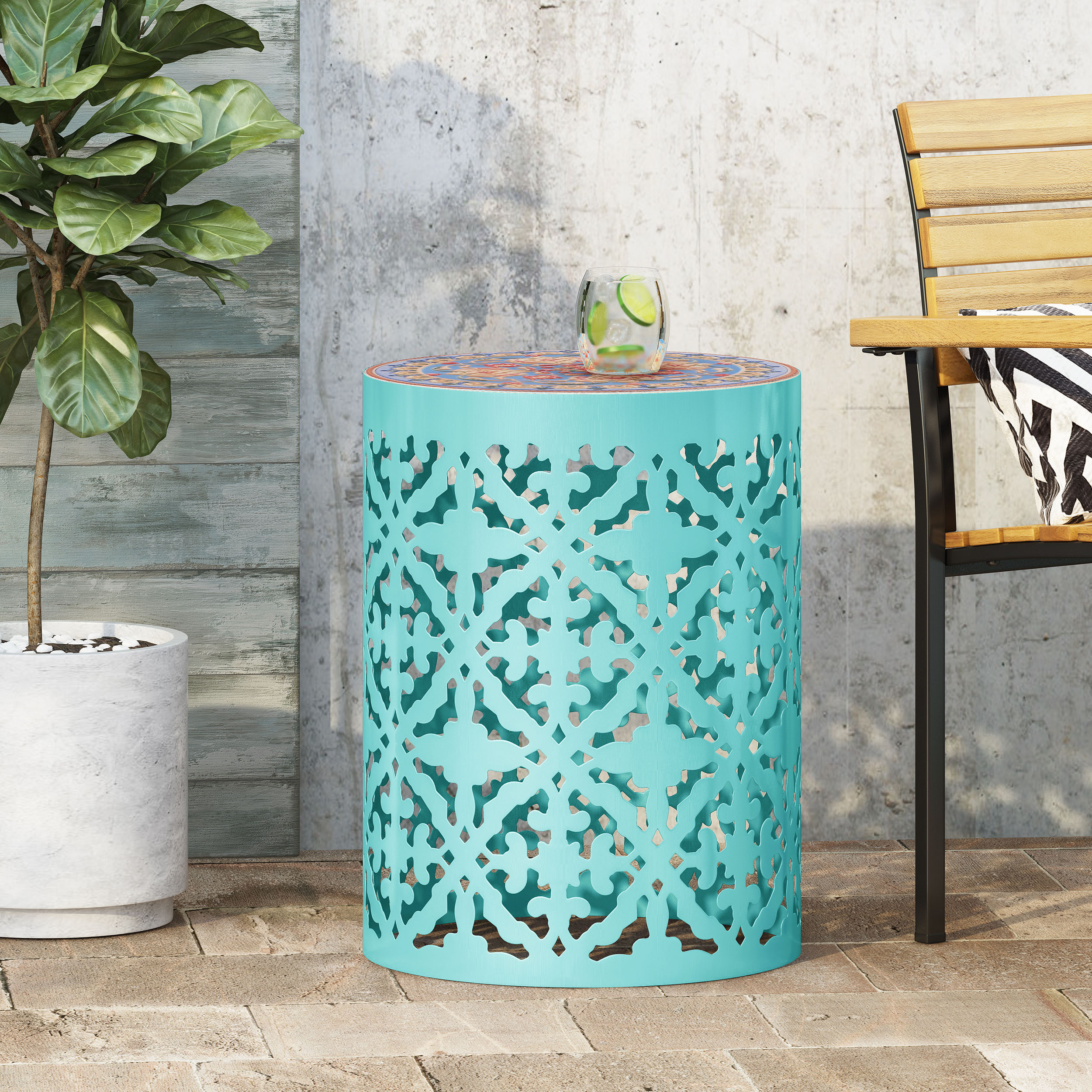 AHIOU HOME ZAAHG-70509.00TGS Garden-Stools - View #2