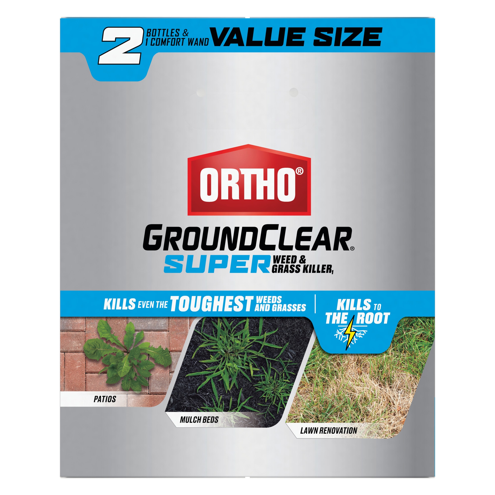 Ortho Groundclear Super 2 Gallon S Ready To Use Weed And Grass Killer In The Weed Killers