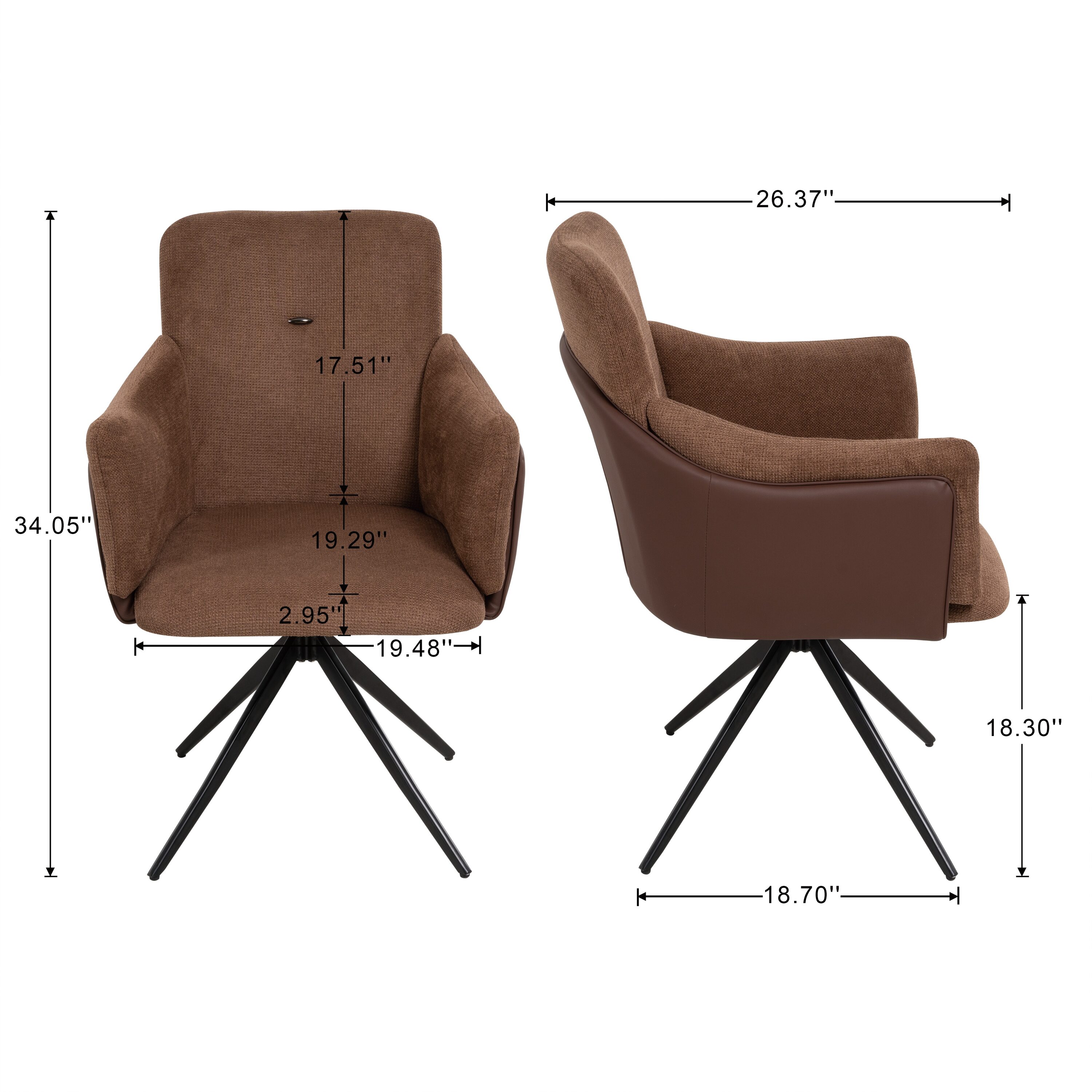 LOVMOR SF-R-W757P304241 Office-Chairs - View #3
