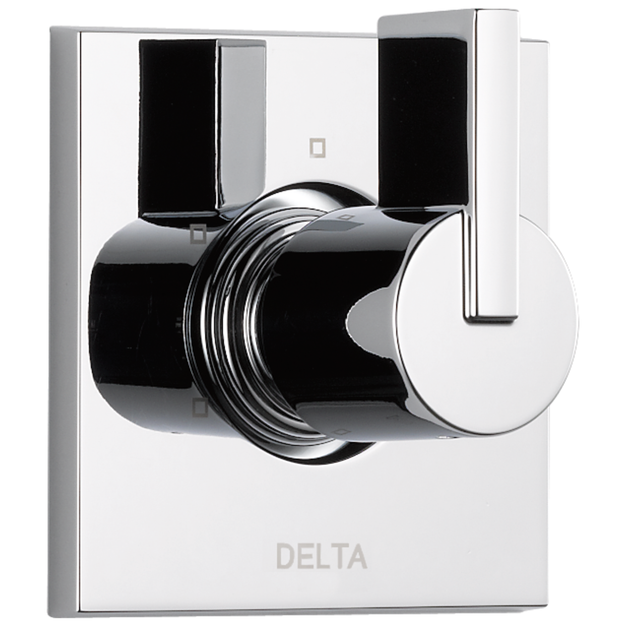 Chrome Stainless Steel Wall-Mounted Shower Diverter Trim Kit