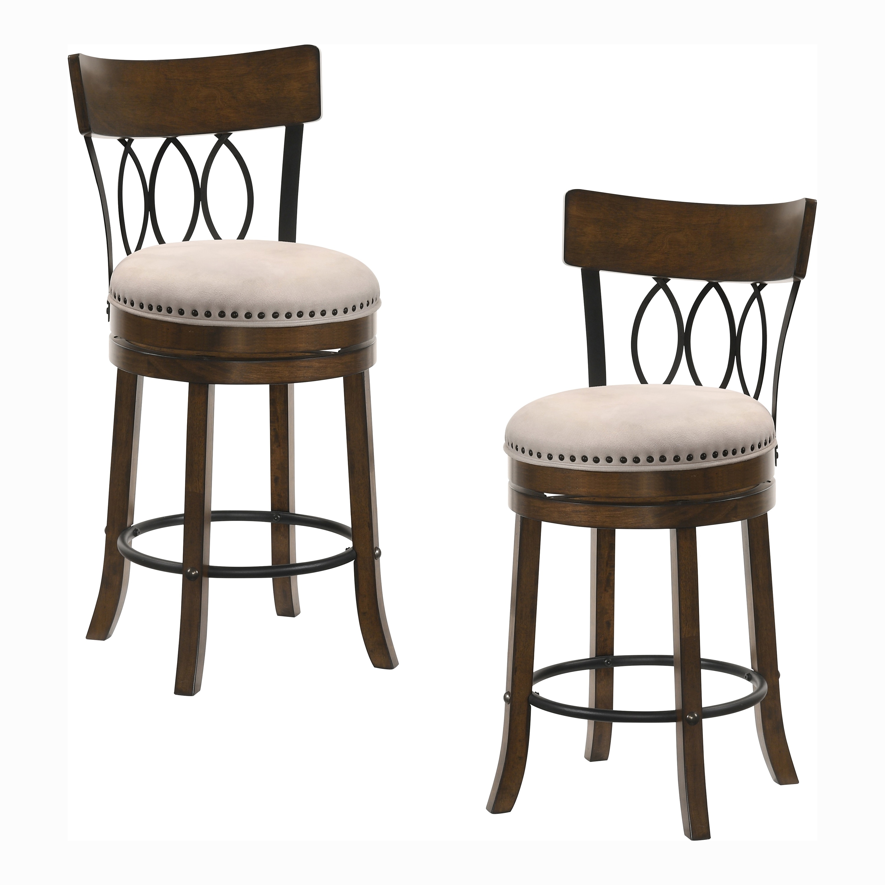 Furniture of America IDF-BR817A-24 stools - View #2