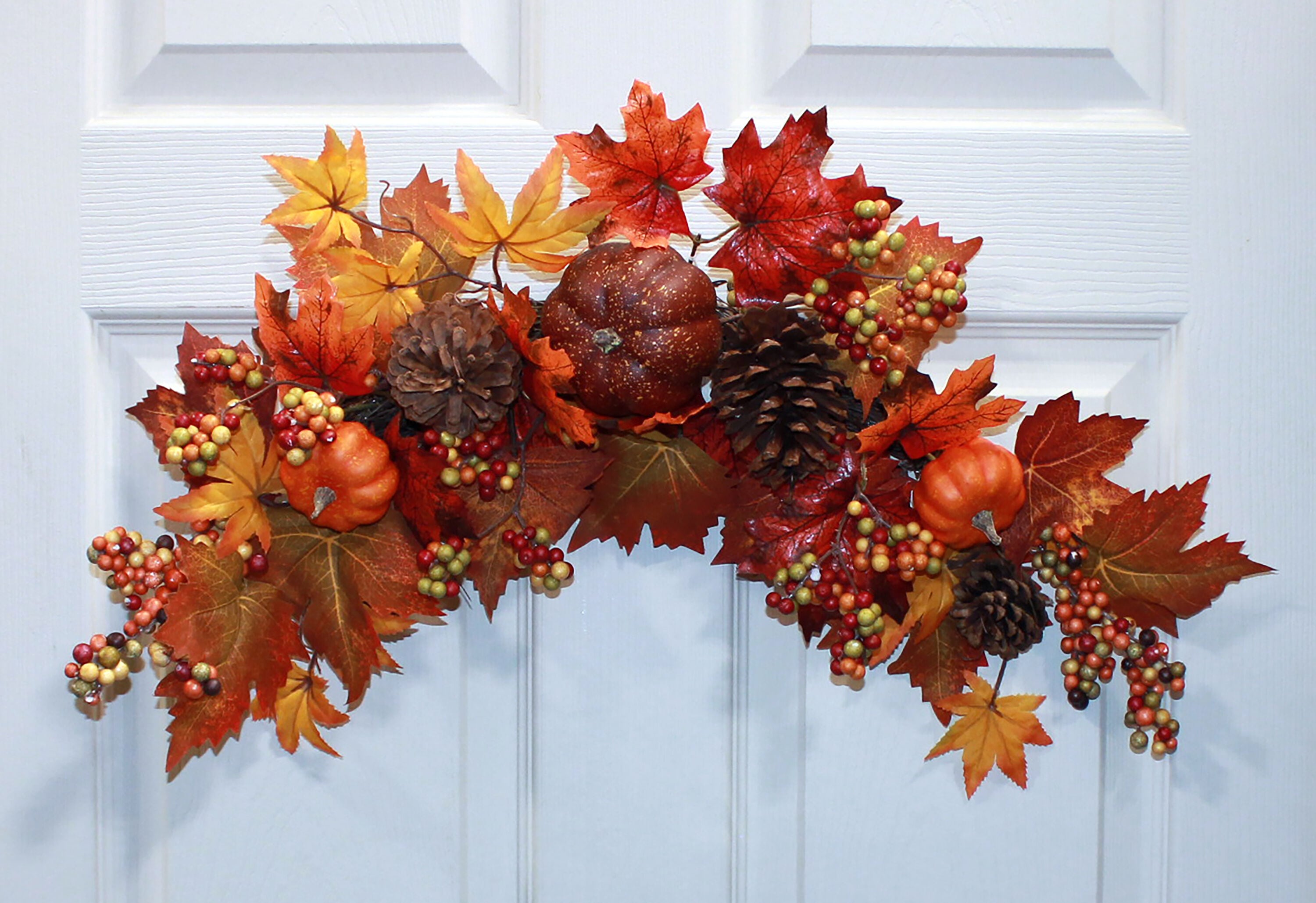 Worth Imports 9987 Artificial-Thanksgiving-Wreaths - View #4