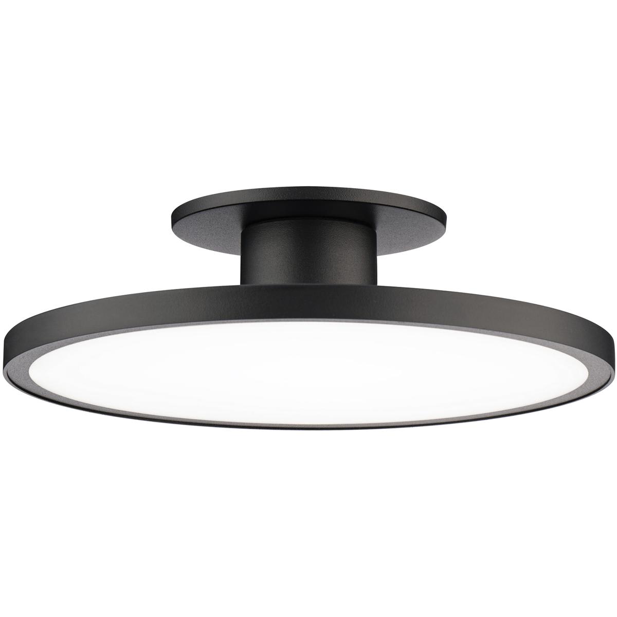 WAC Lighting 2845215 FM-250811-CS-BK Twist-N-Lite Semi-Flush Mount Black