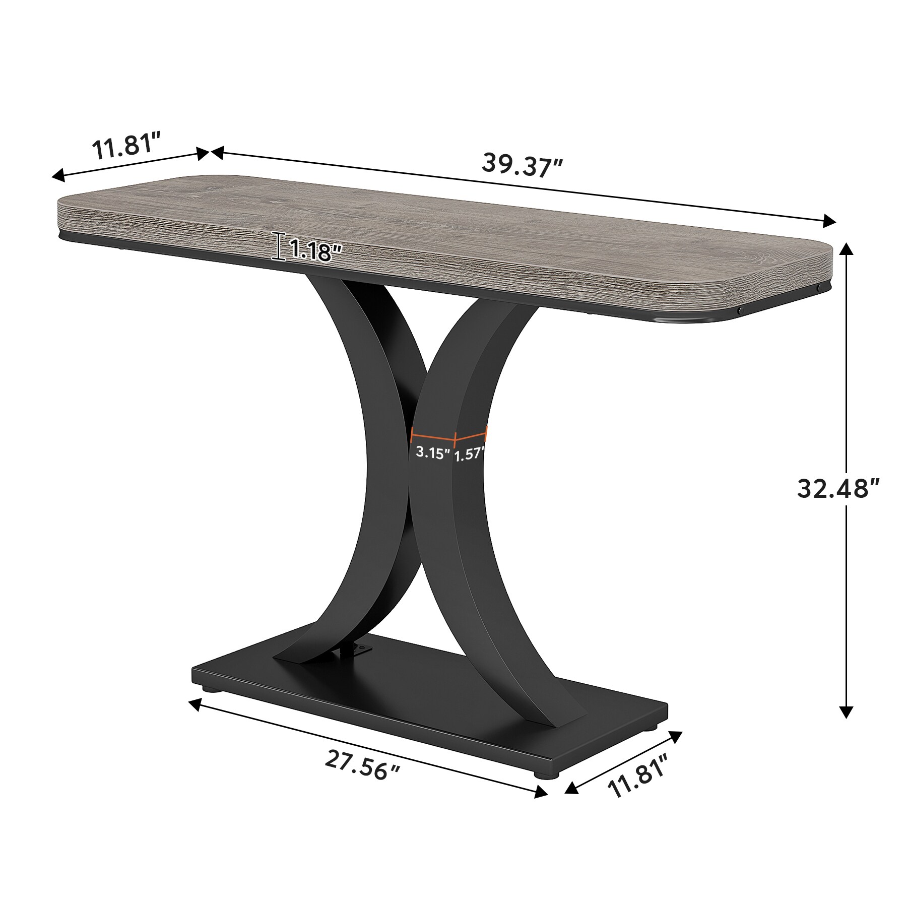Tribesigns LWFD-HL048 Console-Sofa-Tables - View #8