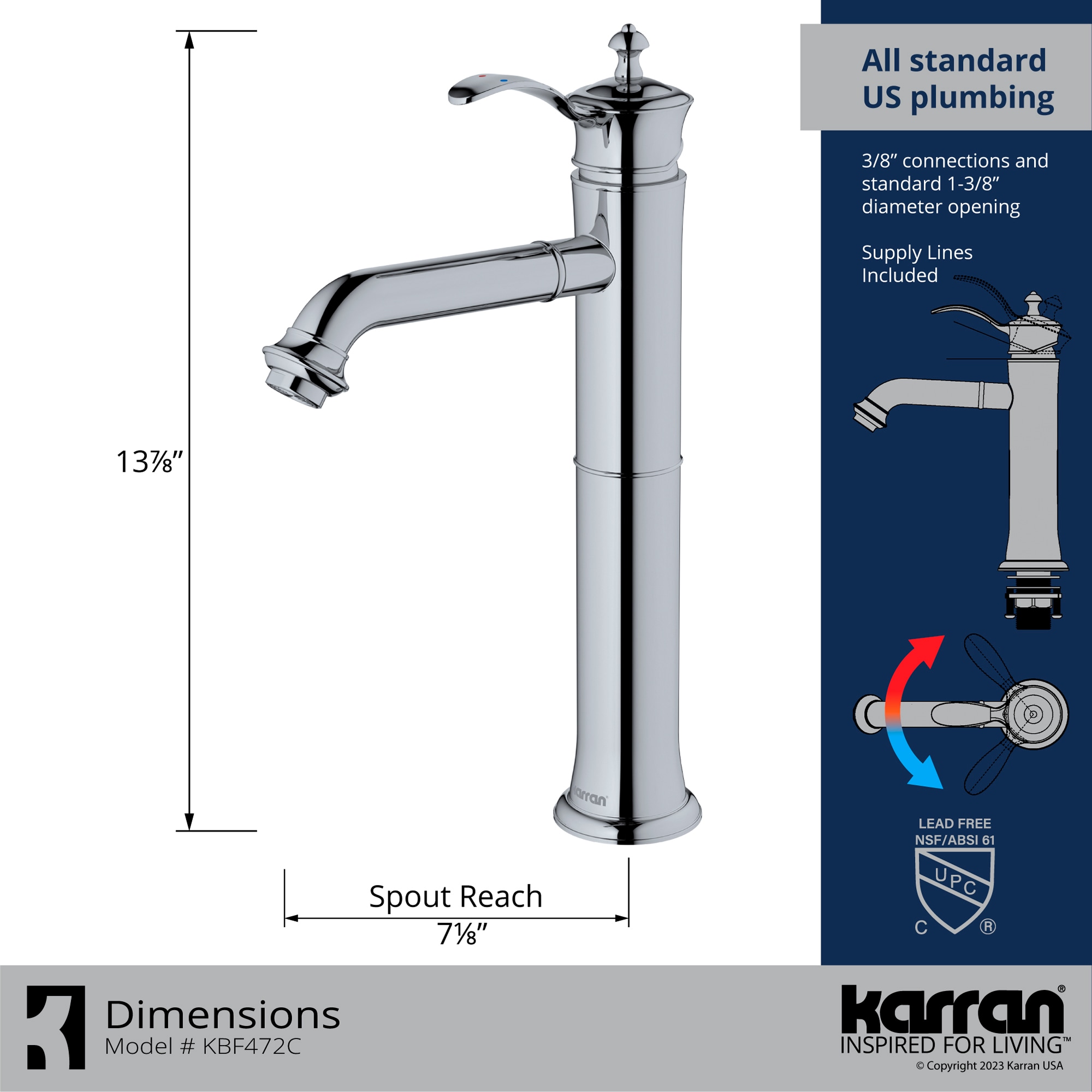 Karran KBF472C Lavatory-Faucets - View #5