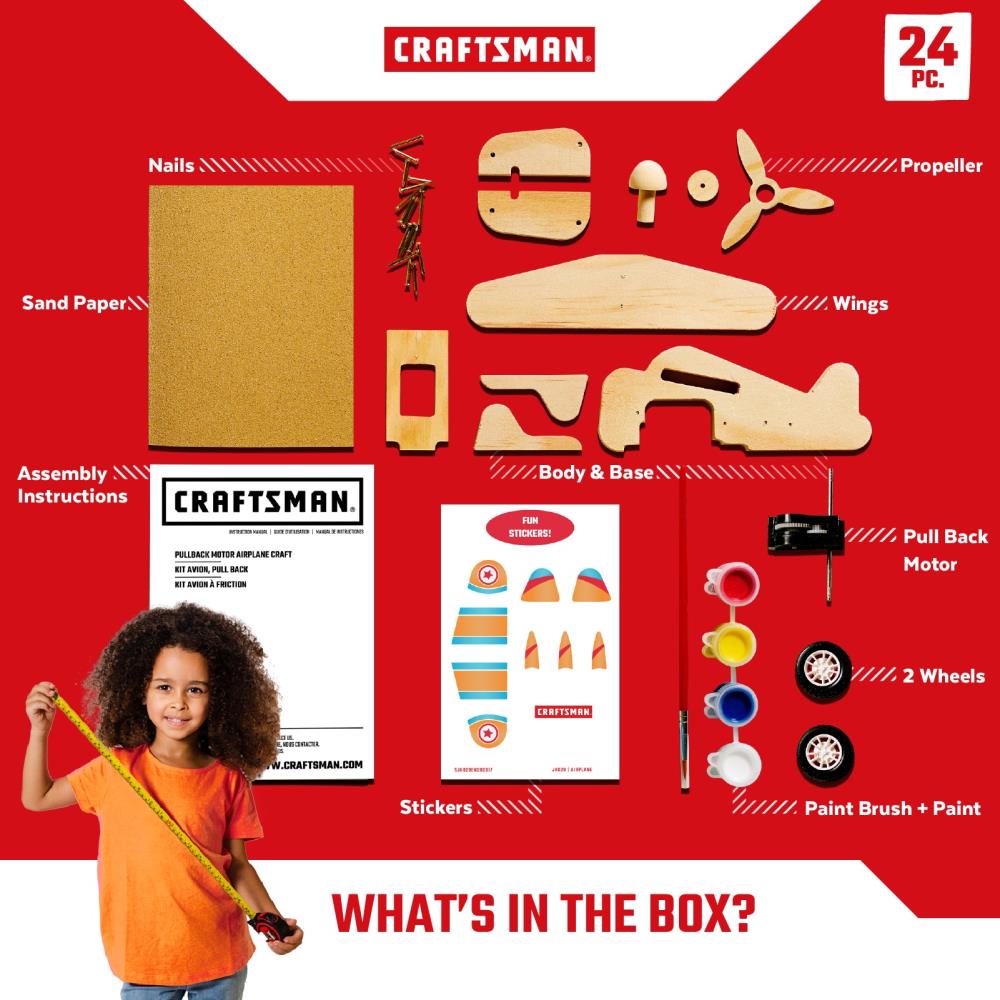 CRAFTSMAN JK029-CM Kids-Woodworking-Project-Kits - View #5