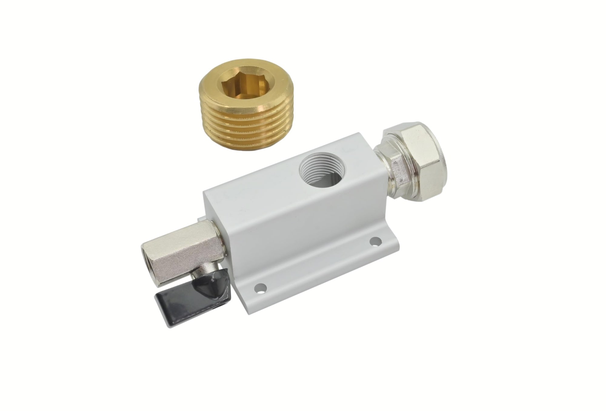 AKSCYZM RapidAir MaxLine Compressed Air Piping System Outlet Kit M7510 ...