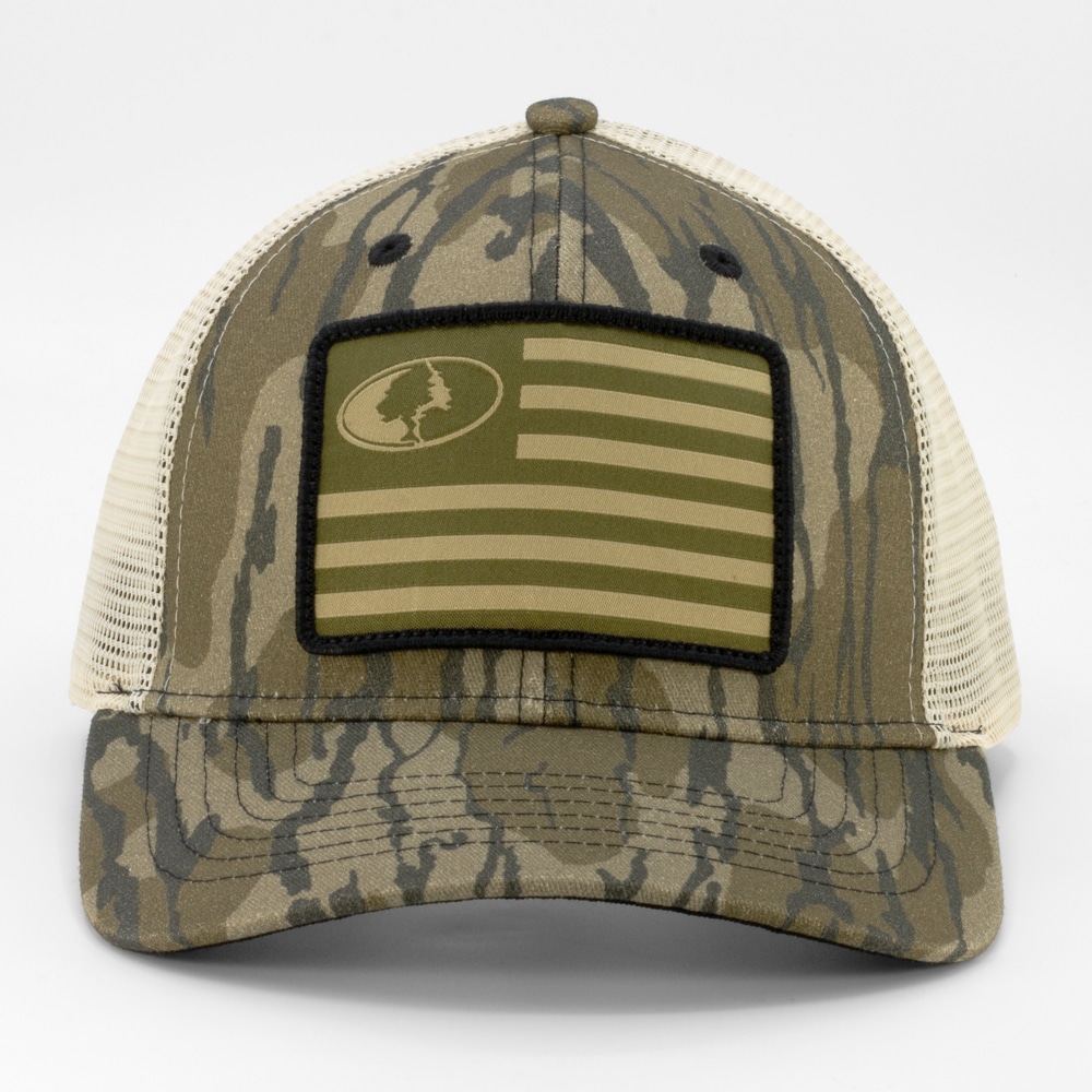 Mossy Oak Men's Mossy Oak Bottomlands/Khaki Cotton/Polyester Baseball cap