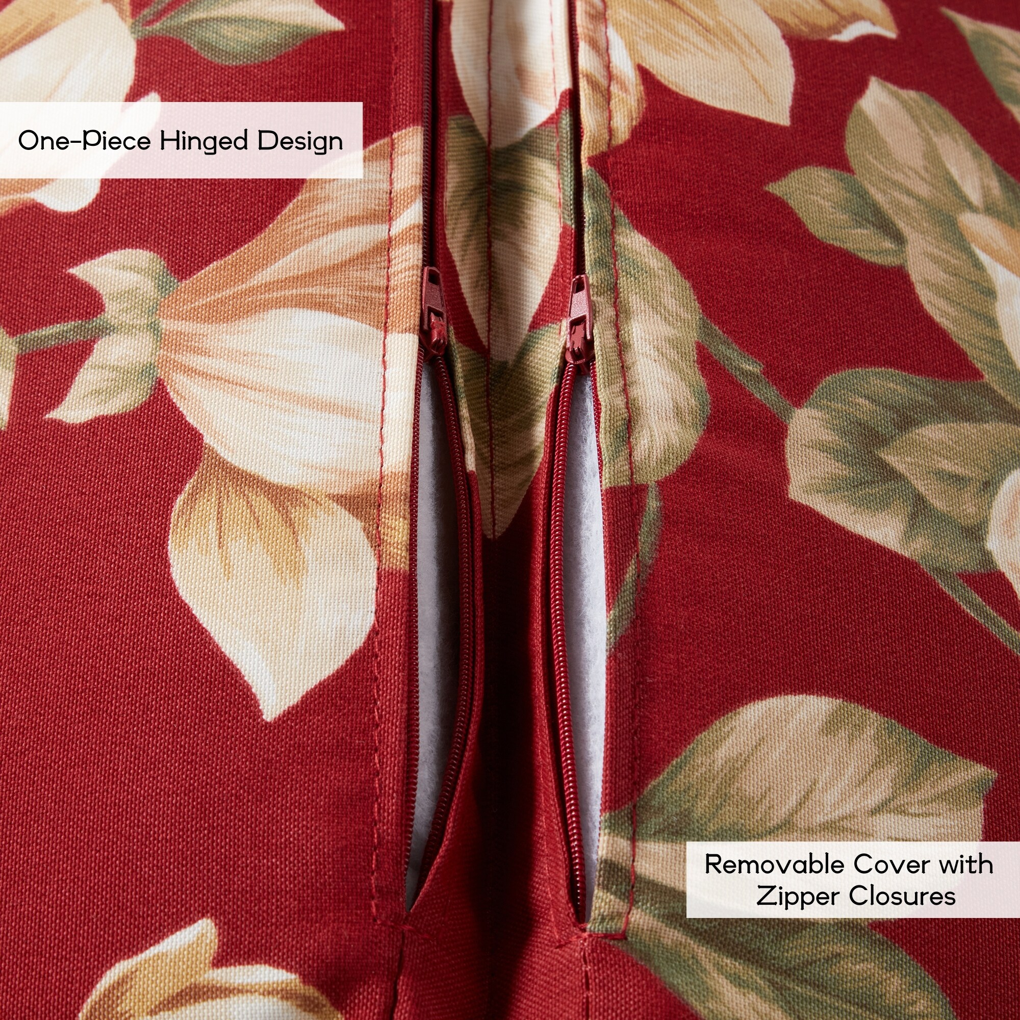 Greendale Home Fashions OP1900-ROMAFLORAL Patio-Furniture-Cushions - View #4