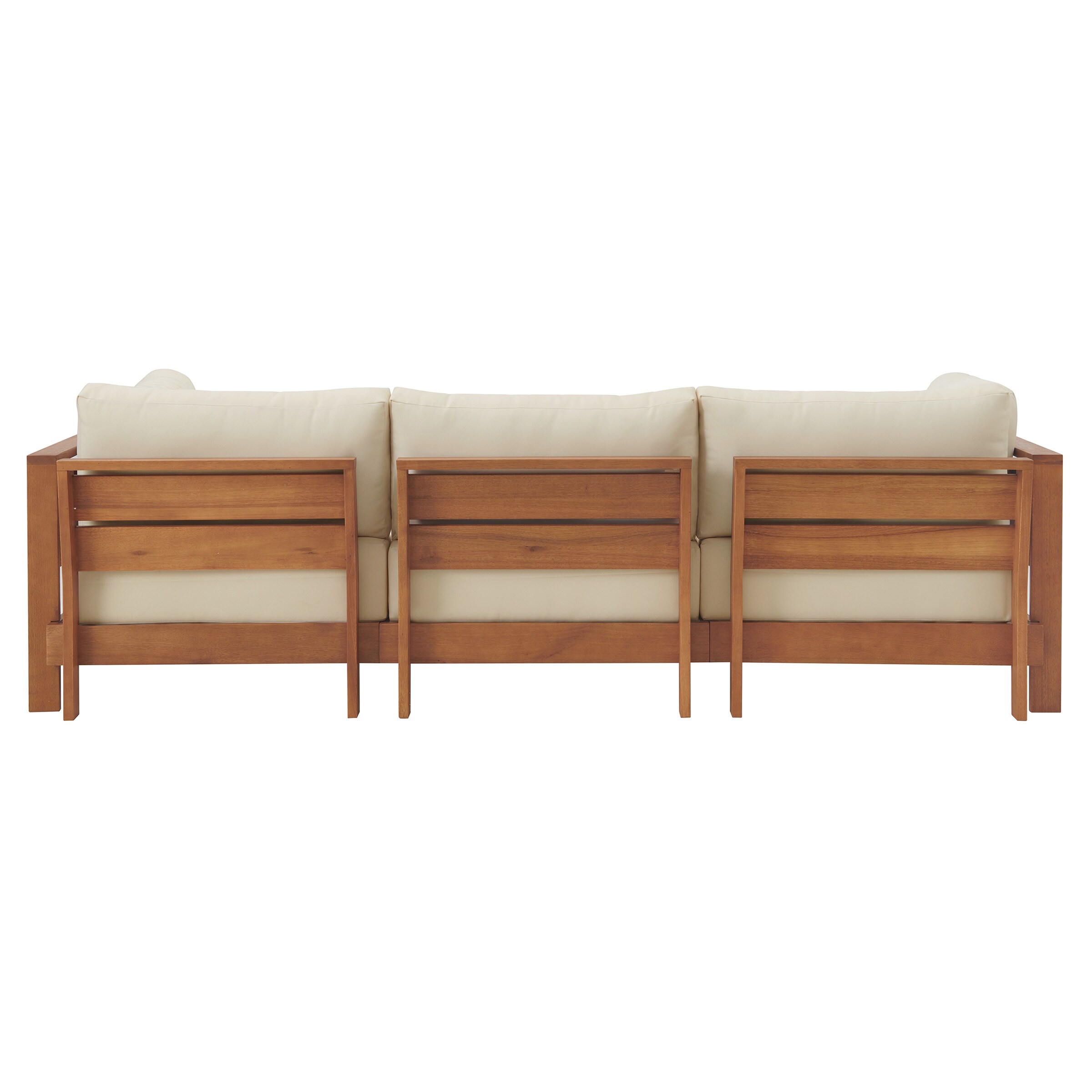 Alaterre Furniture 80-OUTD-WD-3SOFA Patio-Sofas-Daybeds - View #5