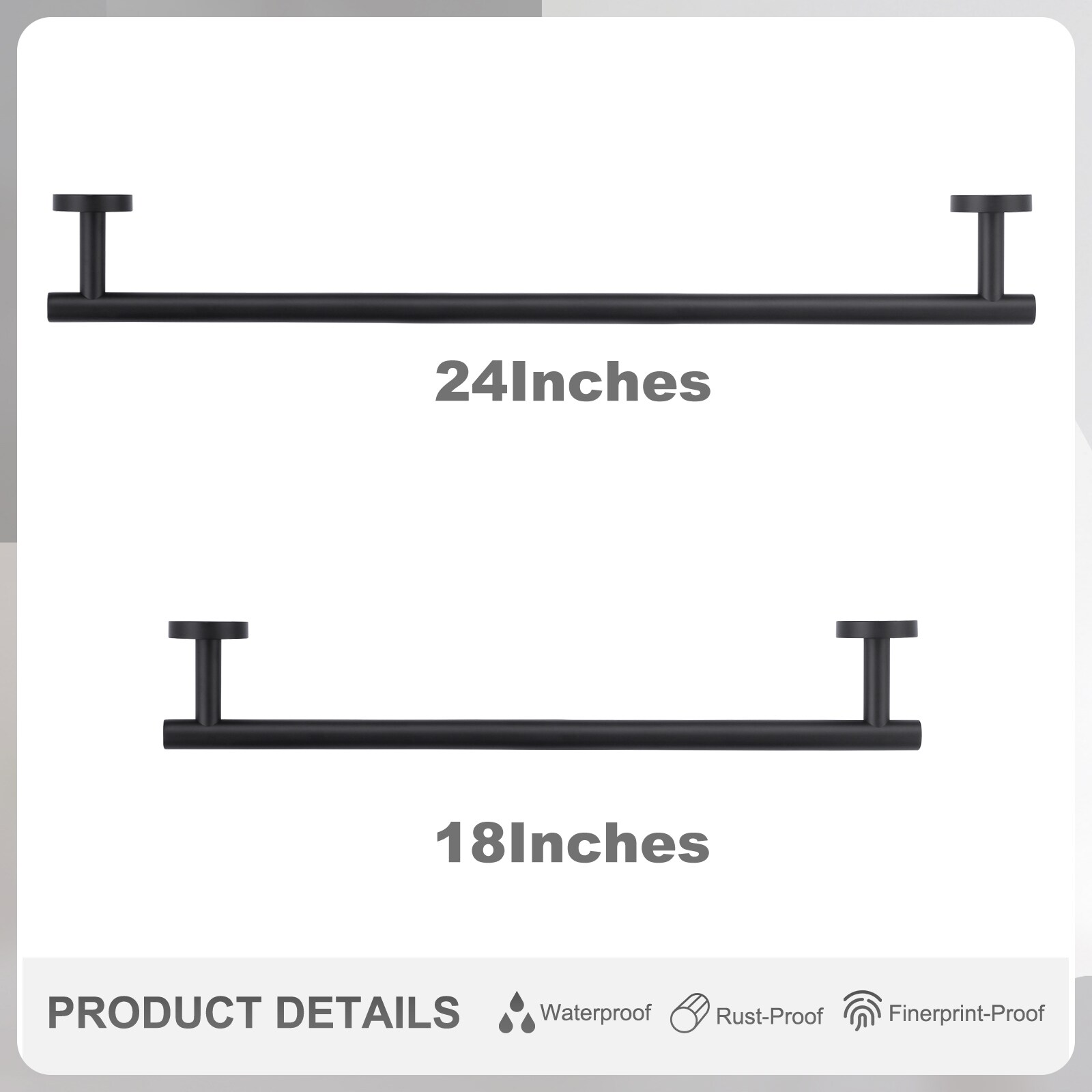 WOWOW 410016B-LW Decorative-Bath-Hardware-Kits - View #3