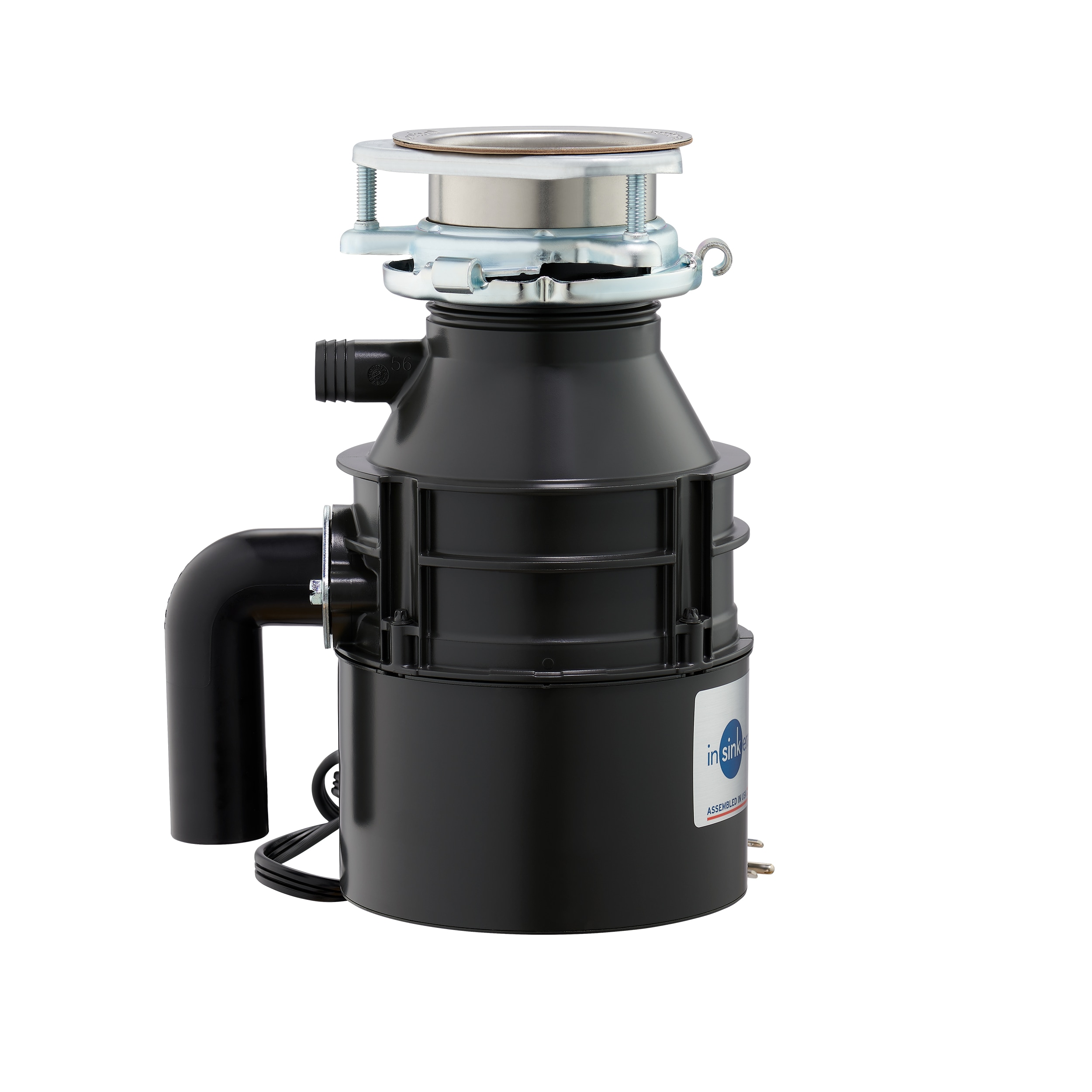 InSinkErator Badger 5 Corded 1/2-HP Continuous Feed Garbage Disposal in the  Garbage Disposals department at Lowes.com