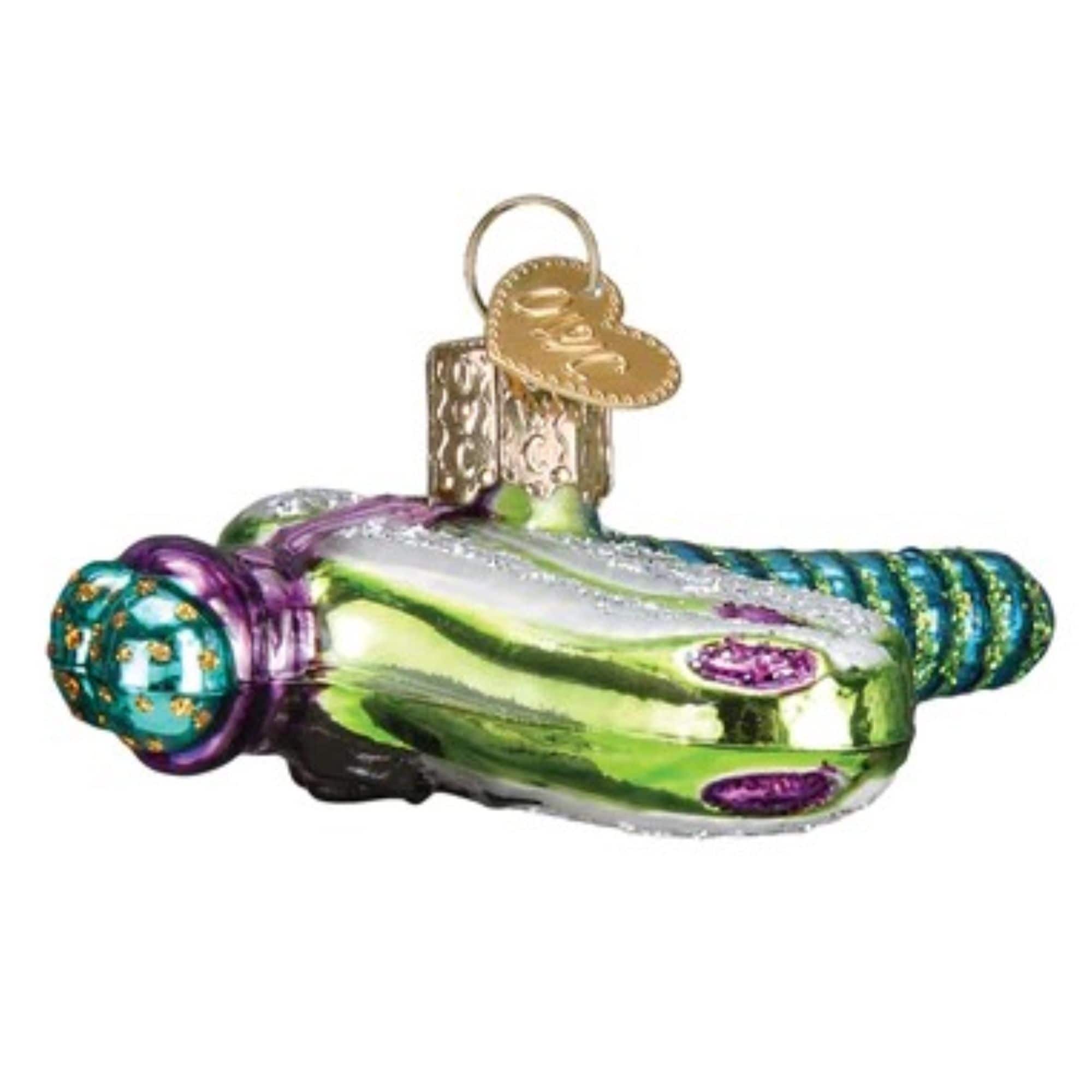 Old World Christmas 729343125156 Glass Blown Ornament for Christmas Tree - Dainty Dragonfly