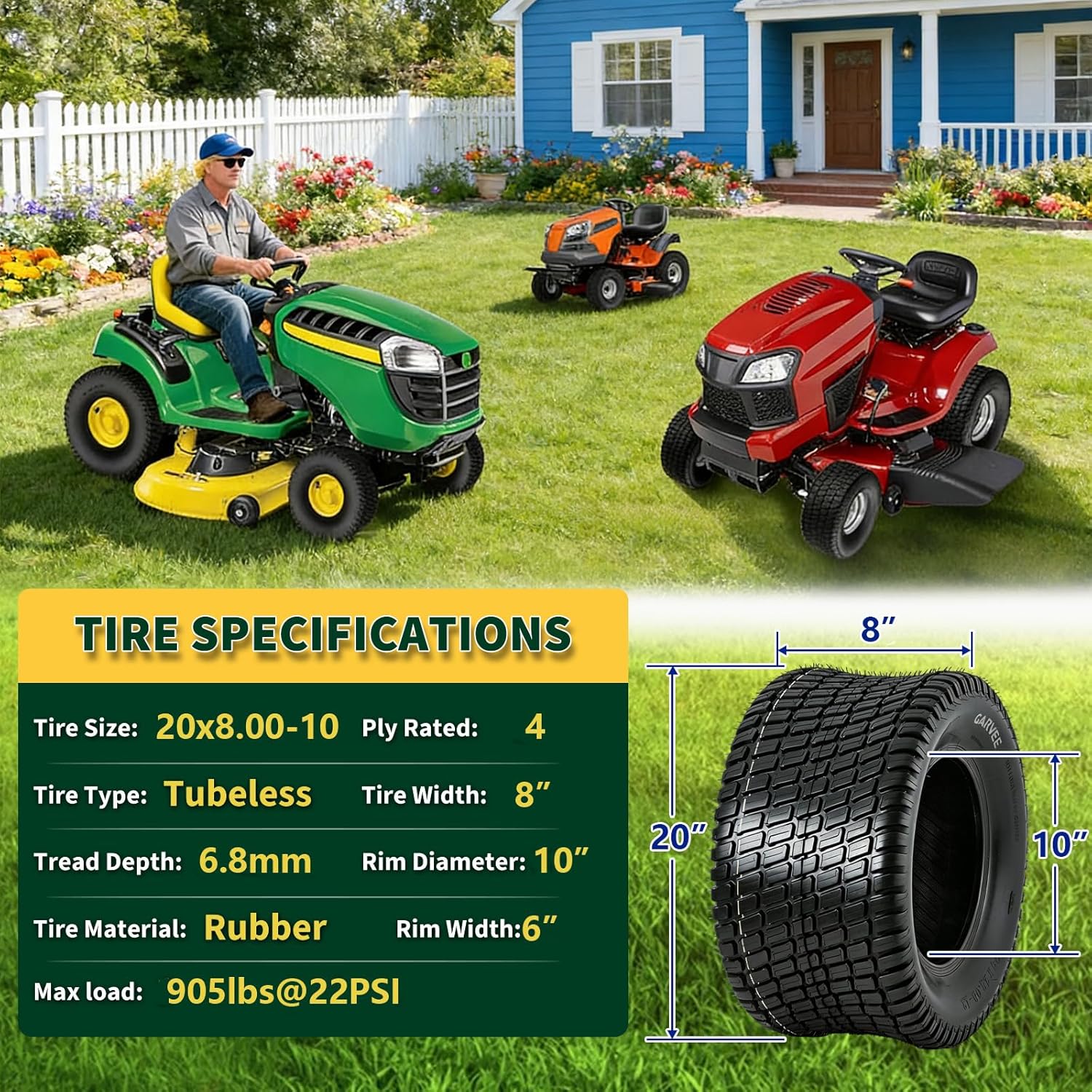 IdealHouse JOEY-7X4NH83Q9R5J Ope-Wheels-And-Tires - View #2