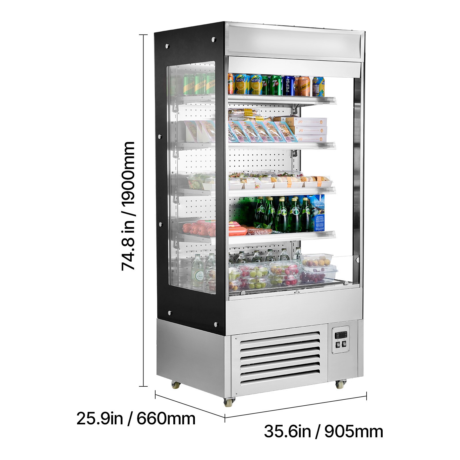 GIVIMO LW102GIVSS0333 Commercial-Refrigerators - View #3