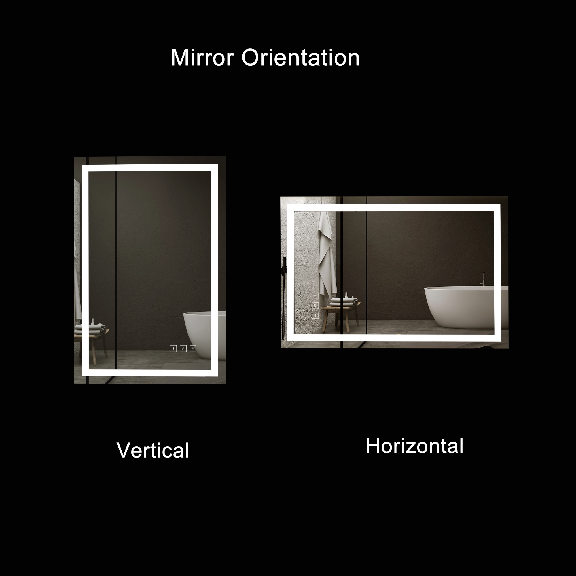 KINWELL UCD3015-15050 Framed-Bath-Mirrors - View #8