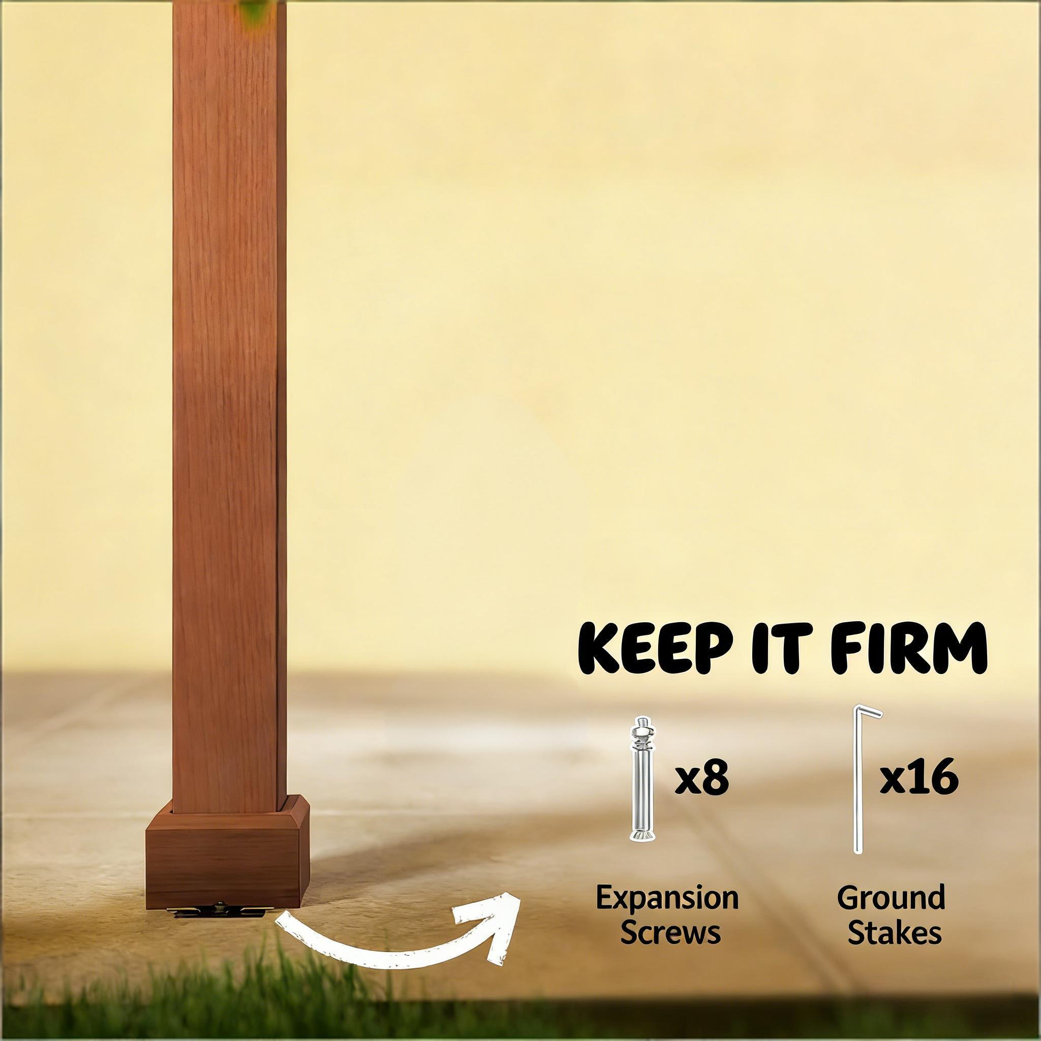Wooakway FXLS0609-604A227 Pergolas-2 - View #5