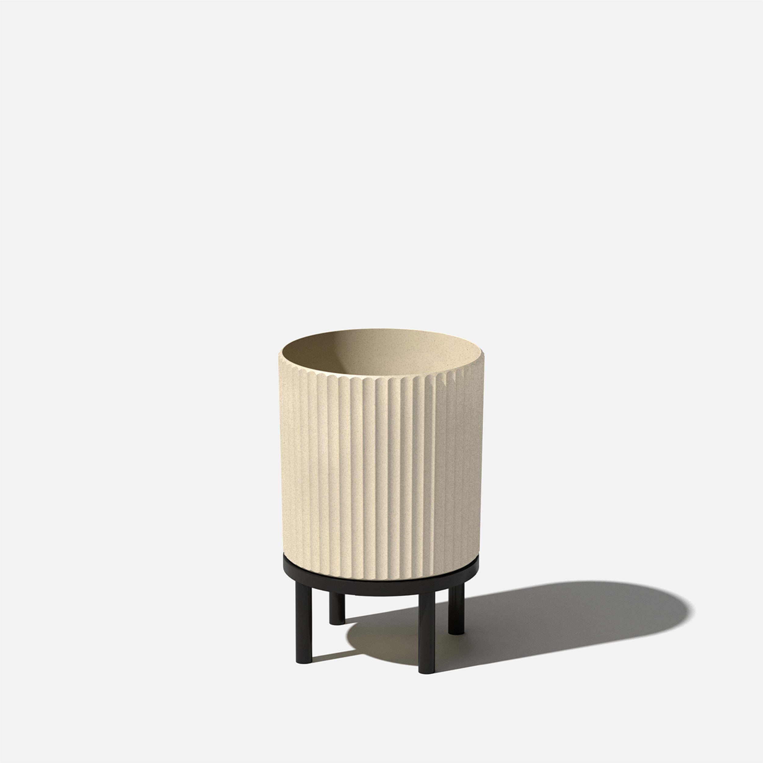 Veradek DMSTV12TBL Round 10.5-in W x 10.5-in L Multiple colors/finishes Plastic Indoor/Outdoor Planter