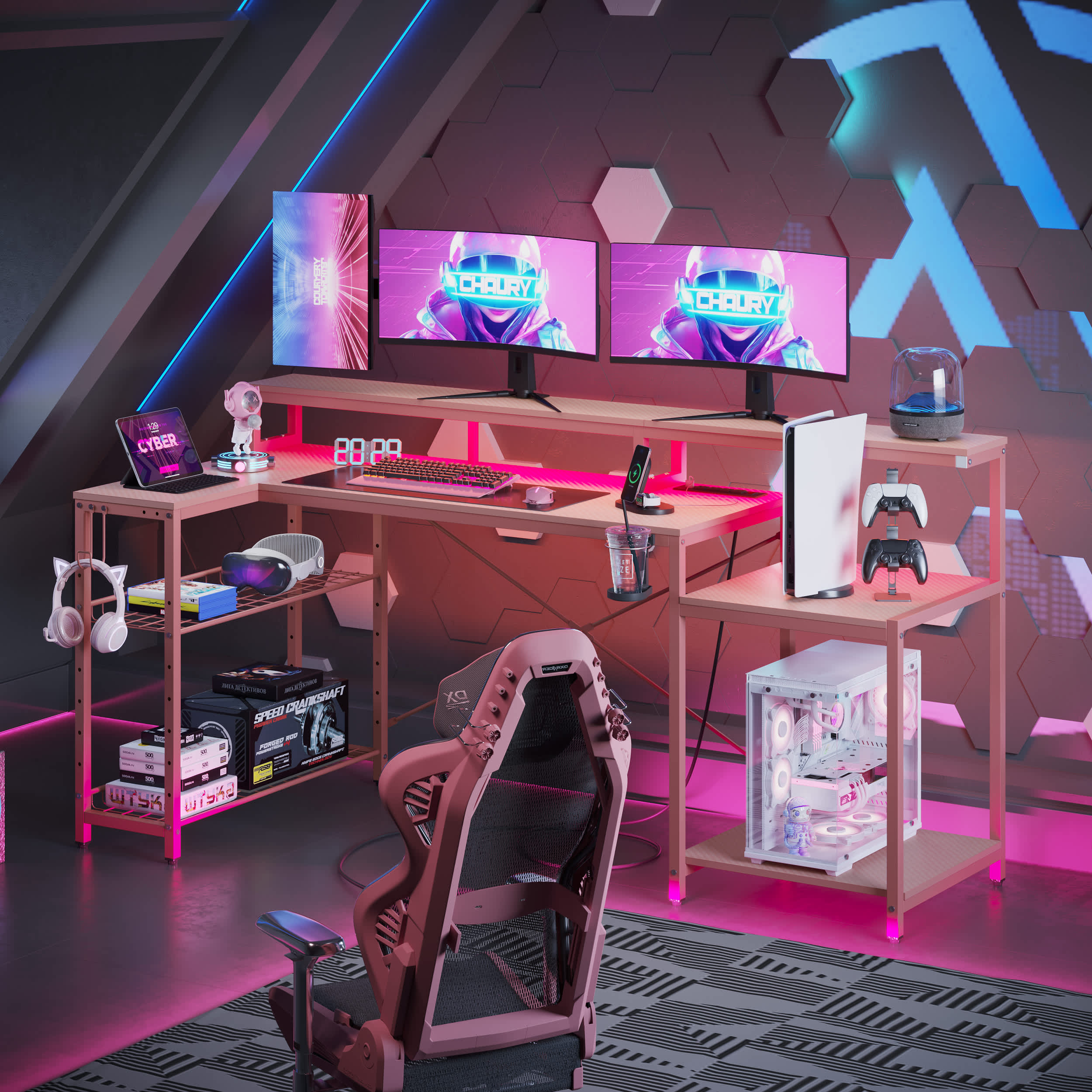 Bestier LOW-H100618KUS-PDCF desks - View #5