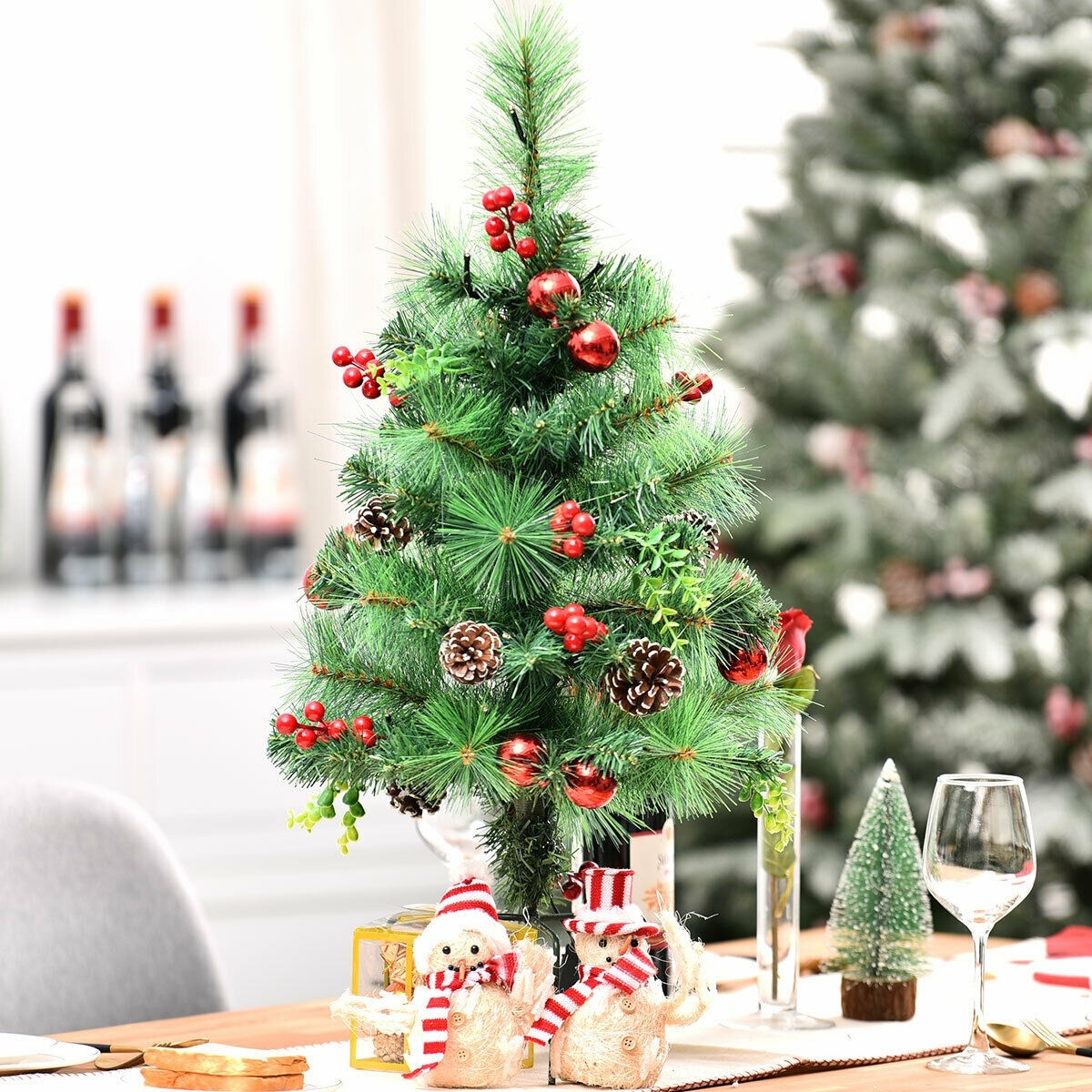 WELLFOR CM-HWY-22792 Artificial-Christmas-Trees - View #4