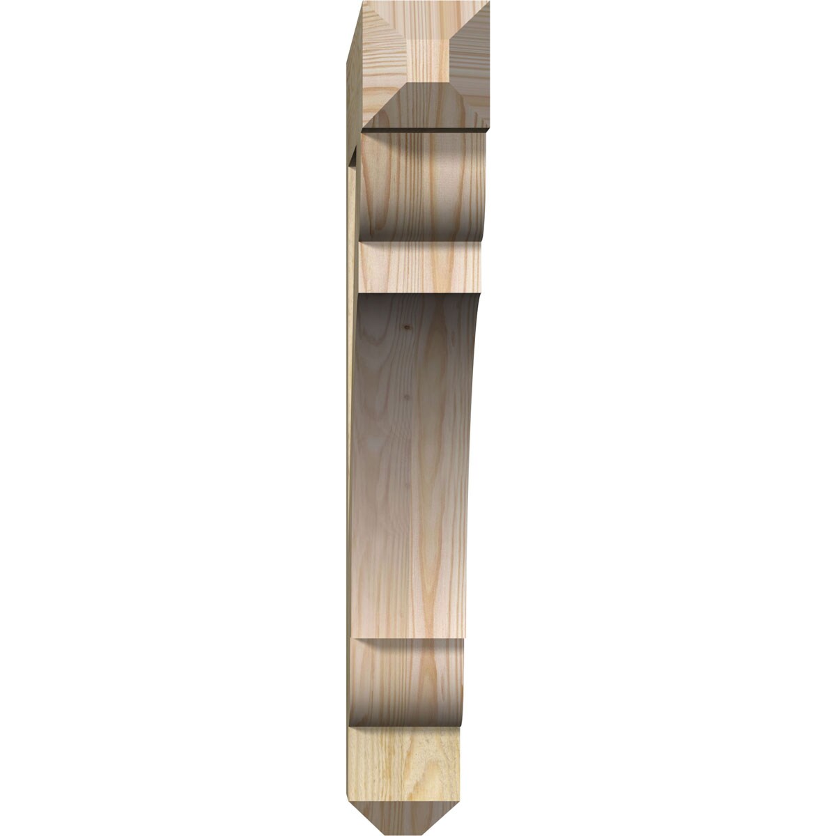 Ekena Millwork BKT04X28X28OLY04RDF Exterior-Brackets-Braces - View #2