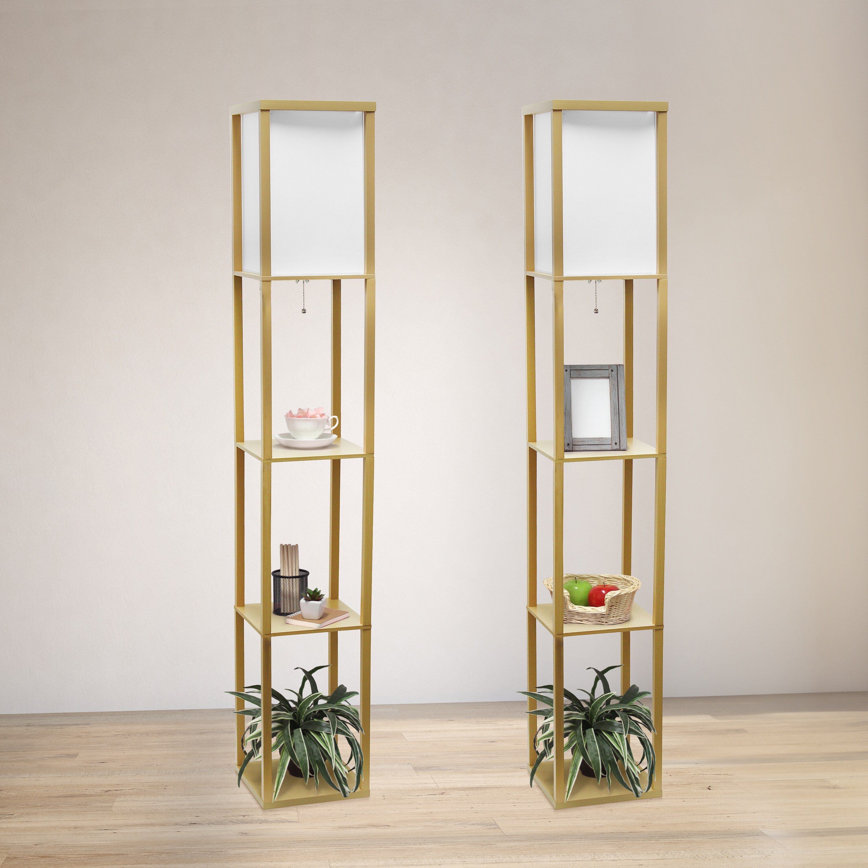 Simple Designs LF1014-TAN-2PK floorlamps - View #4