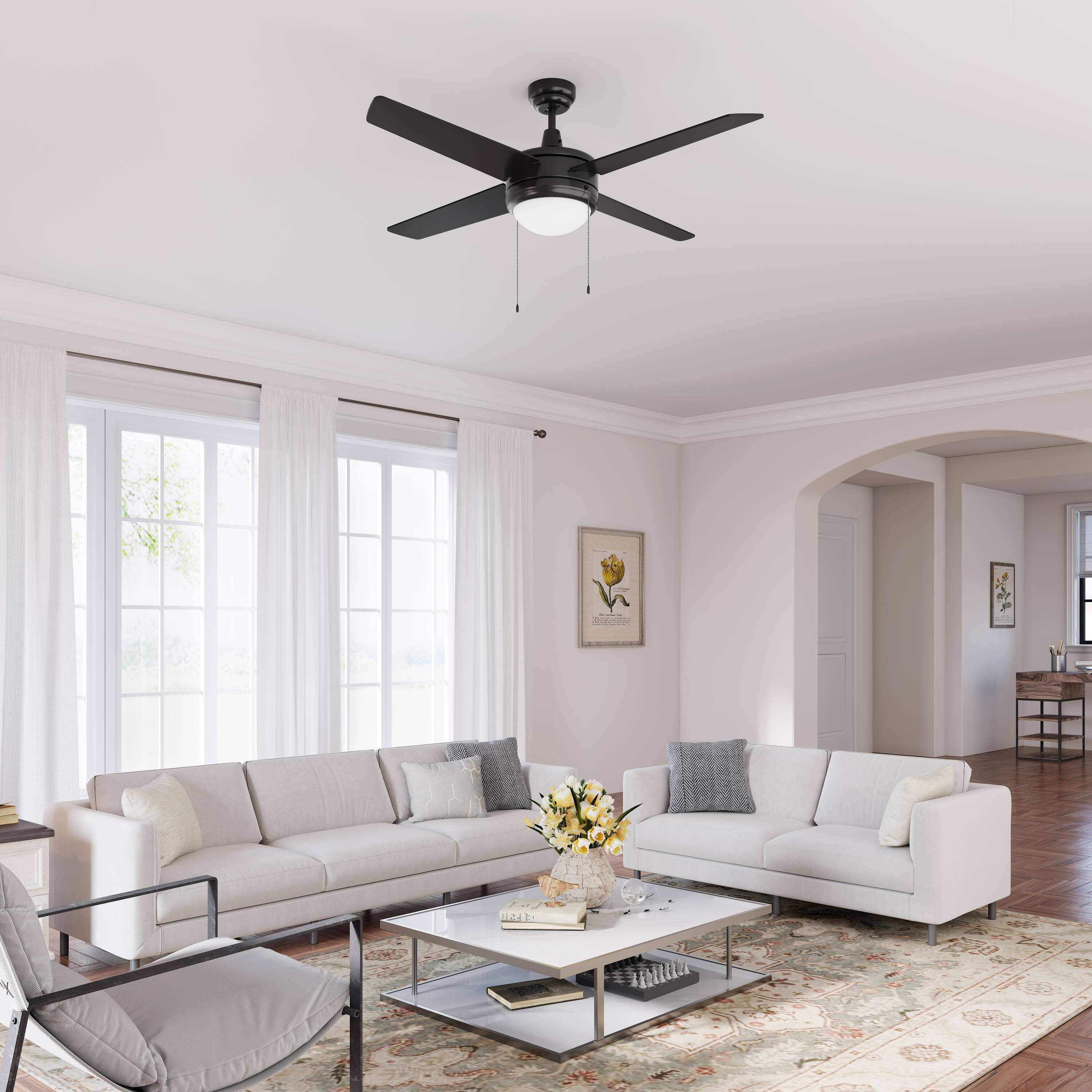 RP Lighting + Fans 1008LED-BN Ceiling-Fans - View #8
