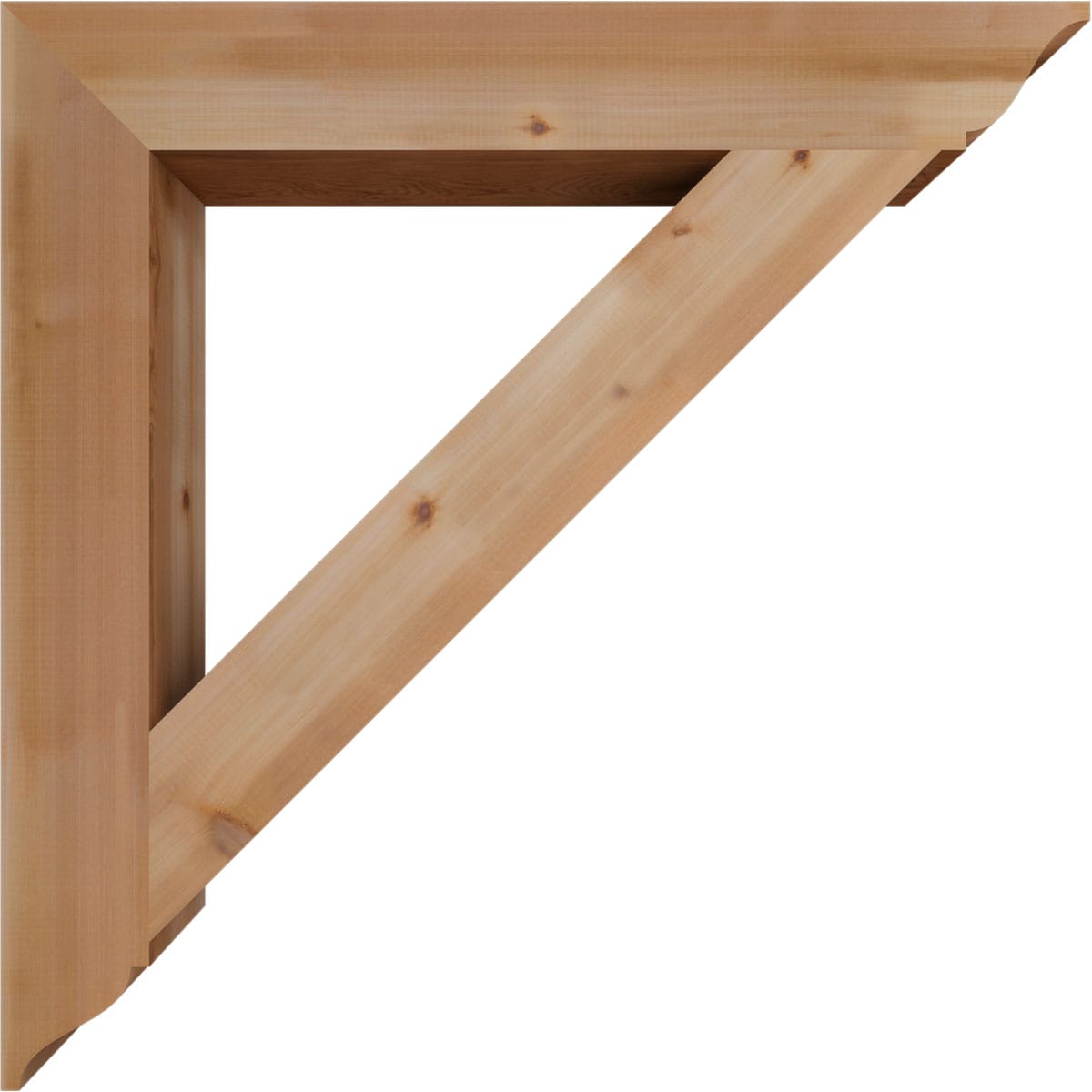 Ekena Millwork BKT06X44X44TRA01SWR Exterior-Brackets-Braces - View #3