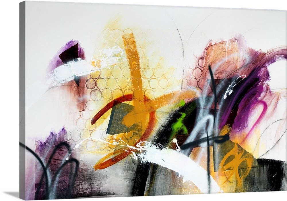 GreatBigCanvas 2623653-24-60X40 Breaking The Silence I Perrell Fine Art 40-in H x 60-in W Abstract Print on Canvas