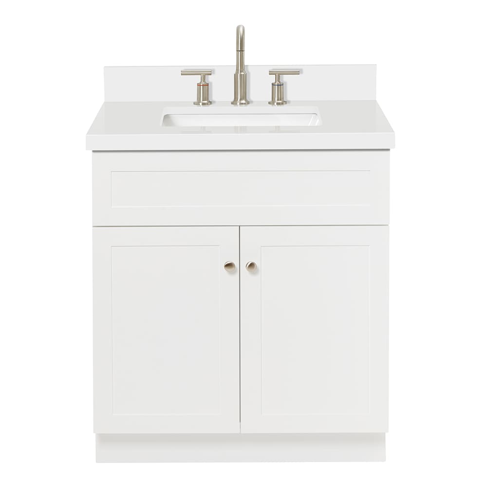 ARIEL F031SWQRVOWHT Bath-Vanity-Combo - View #2