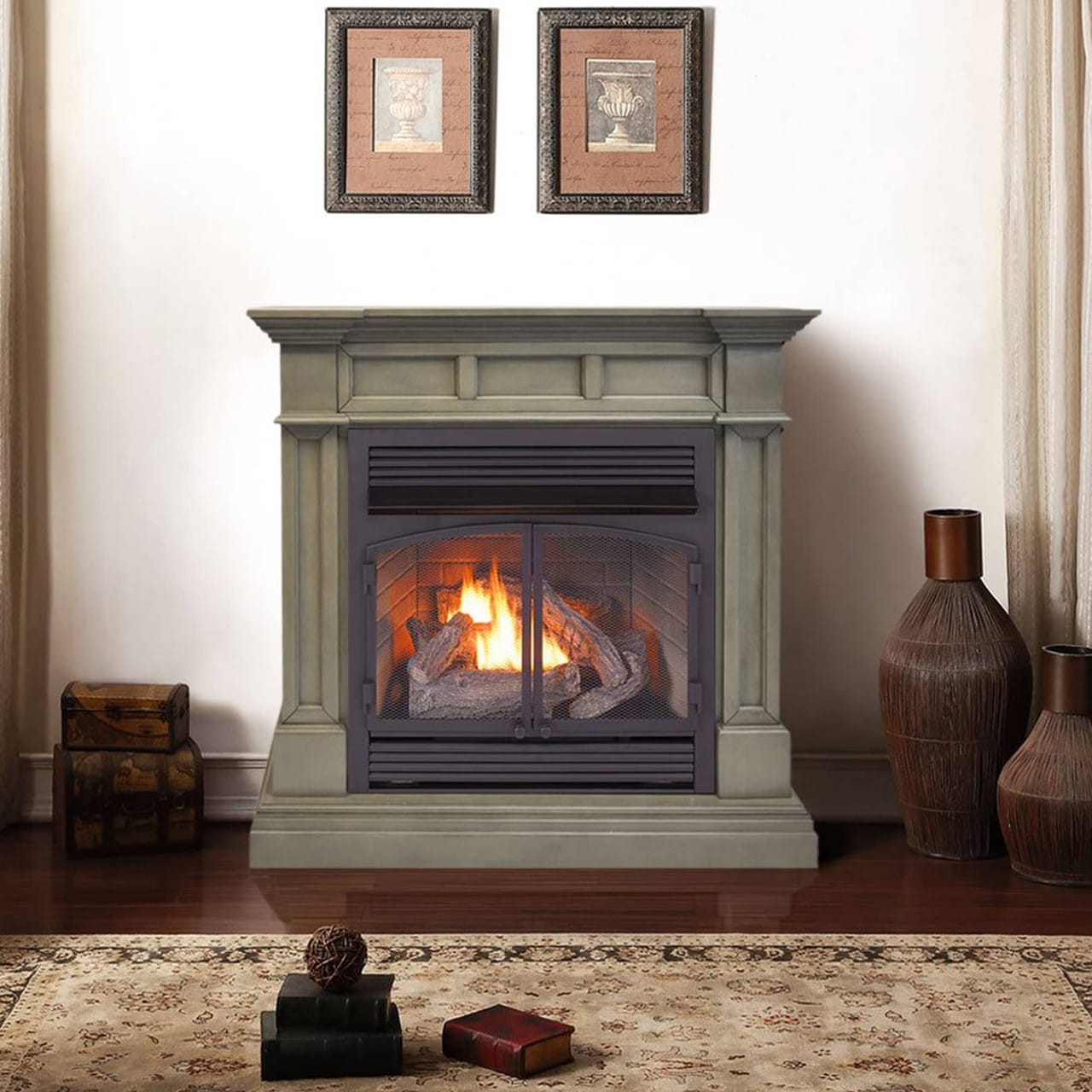 ProCom FBNSD400RT-2GR Gas-Fireplaces - View #2