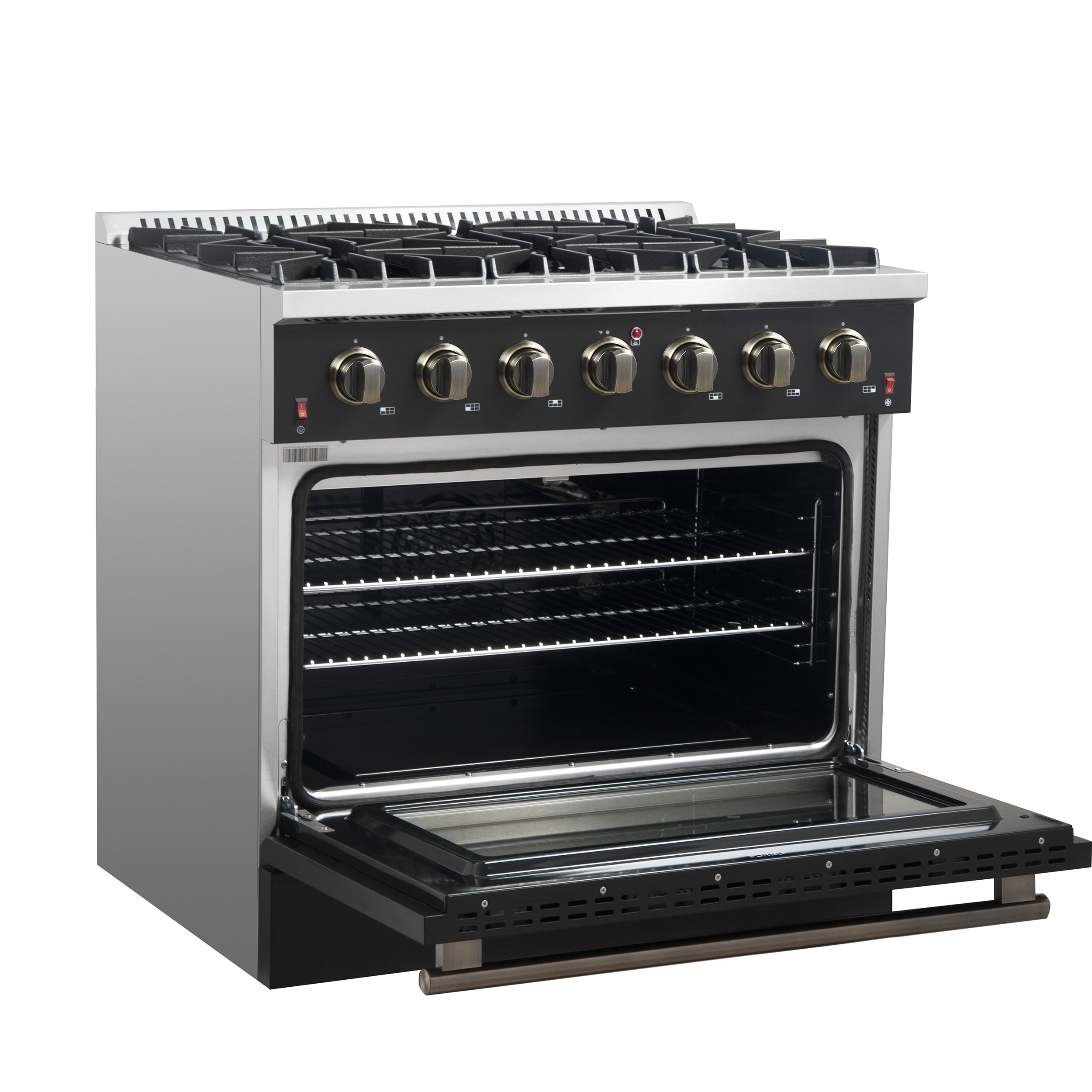 FORNO FFSGS6244-36BLK Freestanding-Gas-Ranges - View #4