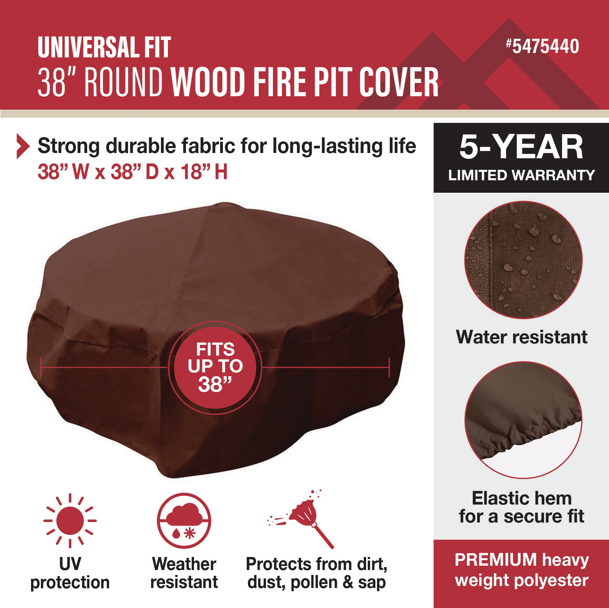 Master Forge 07844MFGD Fire-Pit-Covers - View #4