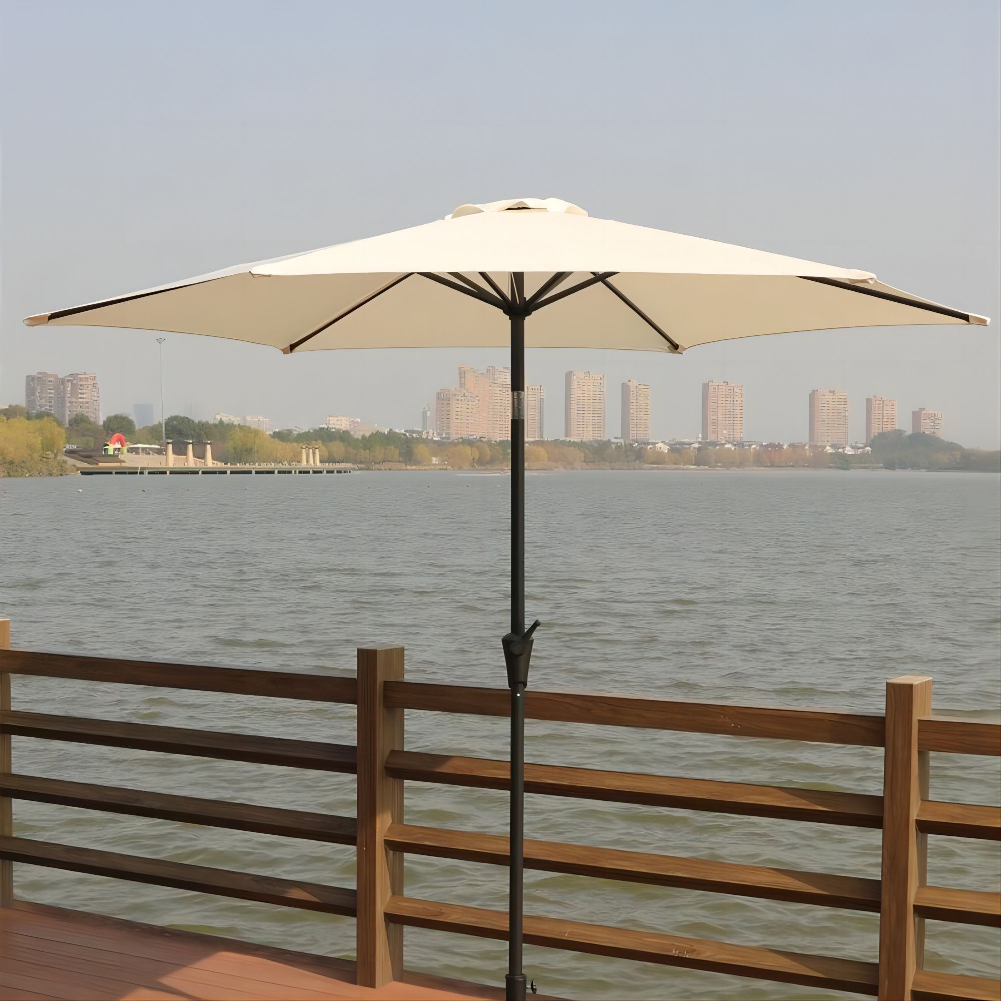 Flynama YC-V-002CREME Umbrellas-2 - View #2