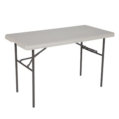 Folding Tables Department At, 48 Inch Round Folding Table Lowe Size
