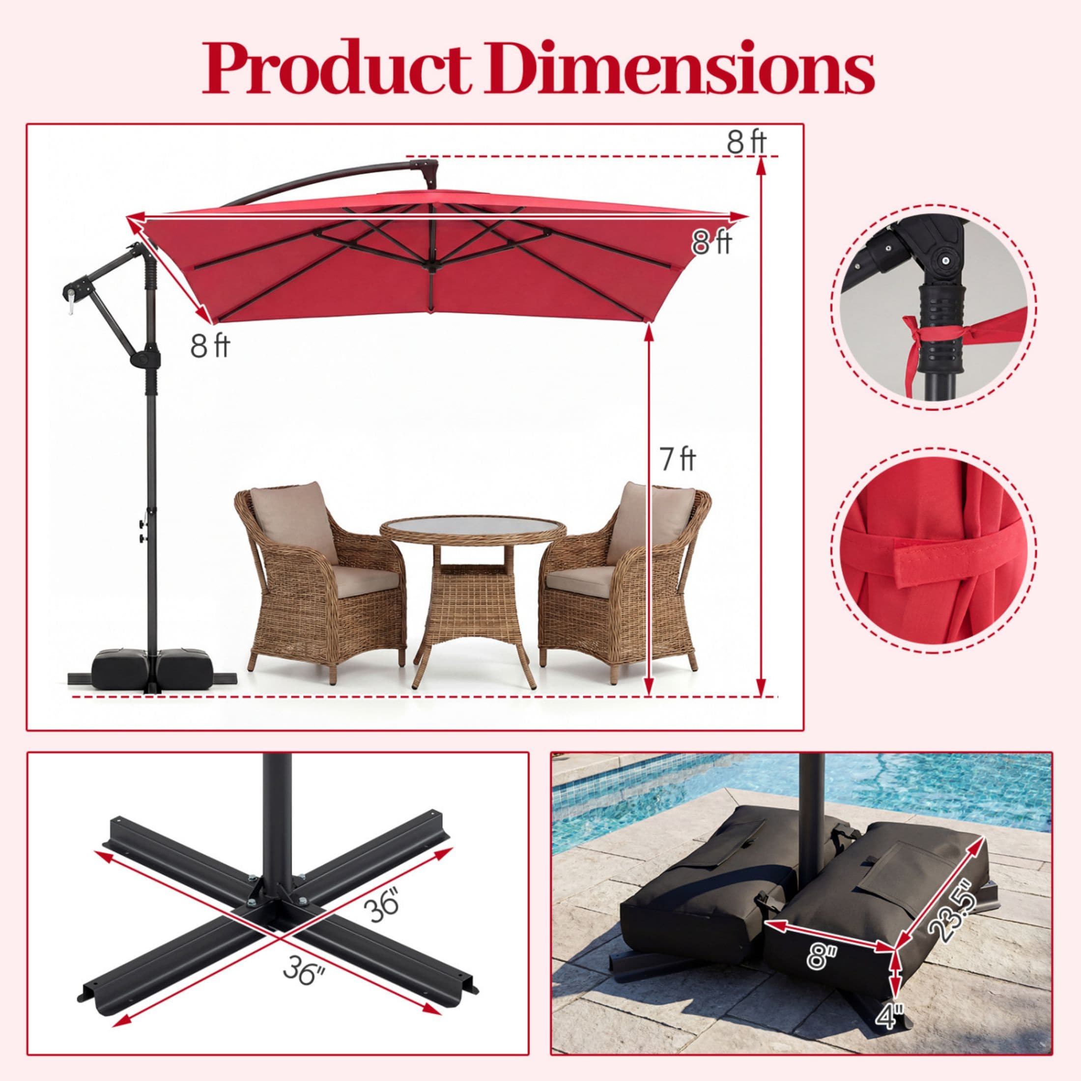 LIVIZA TDZ13211WN Umbrellas-2 - View #2