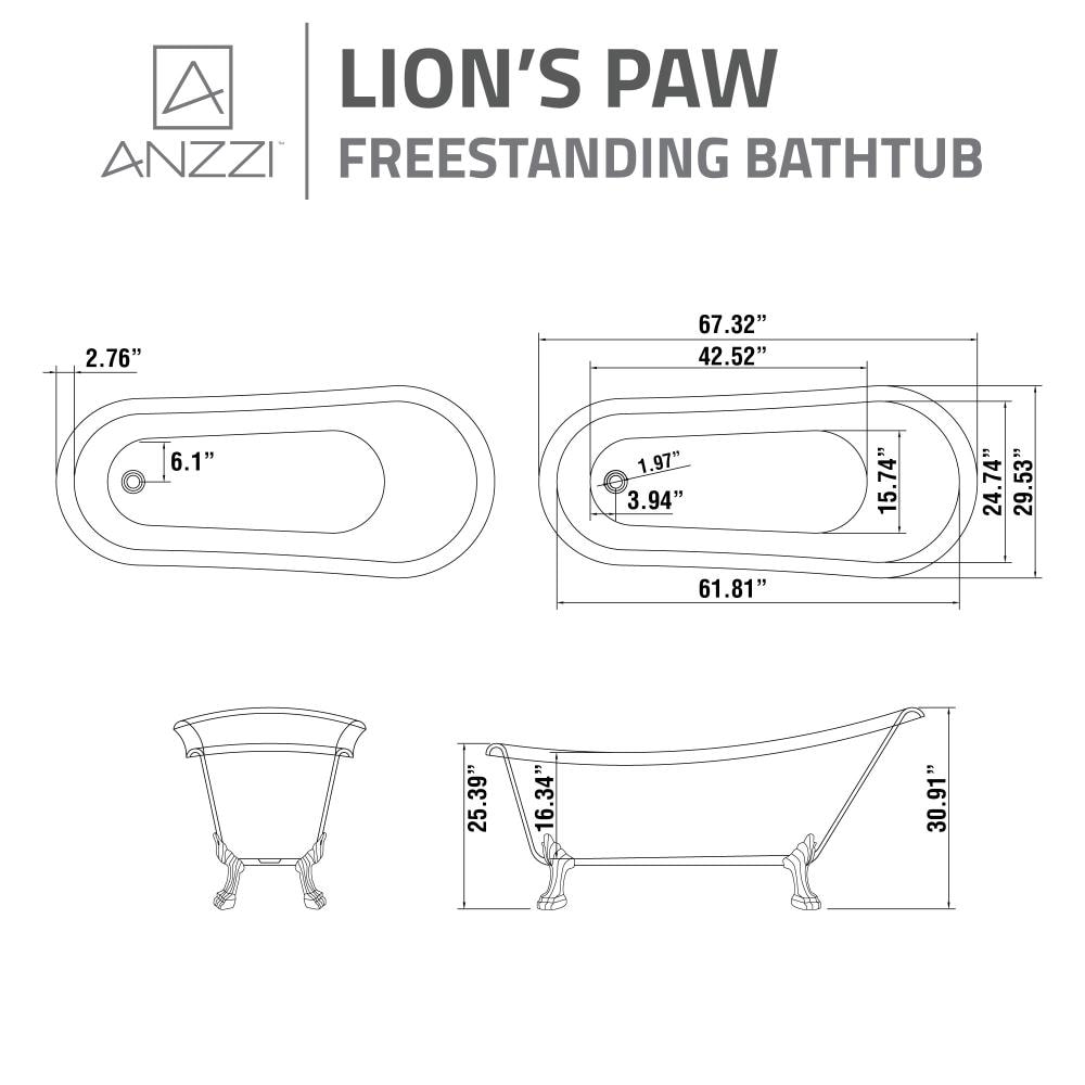 ANZZI FT-CF131LXFT-CH bathtubs - View #12