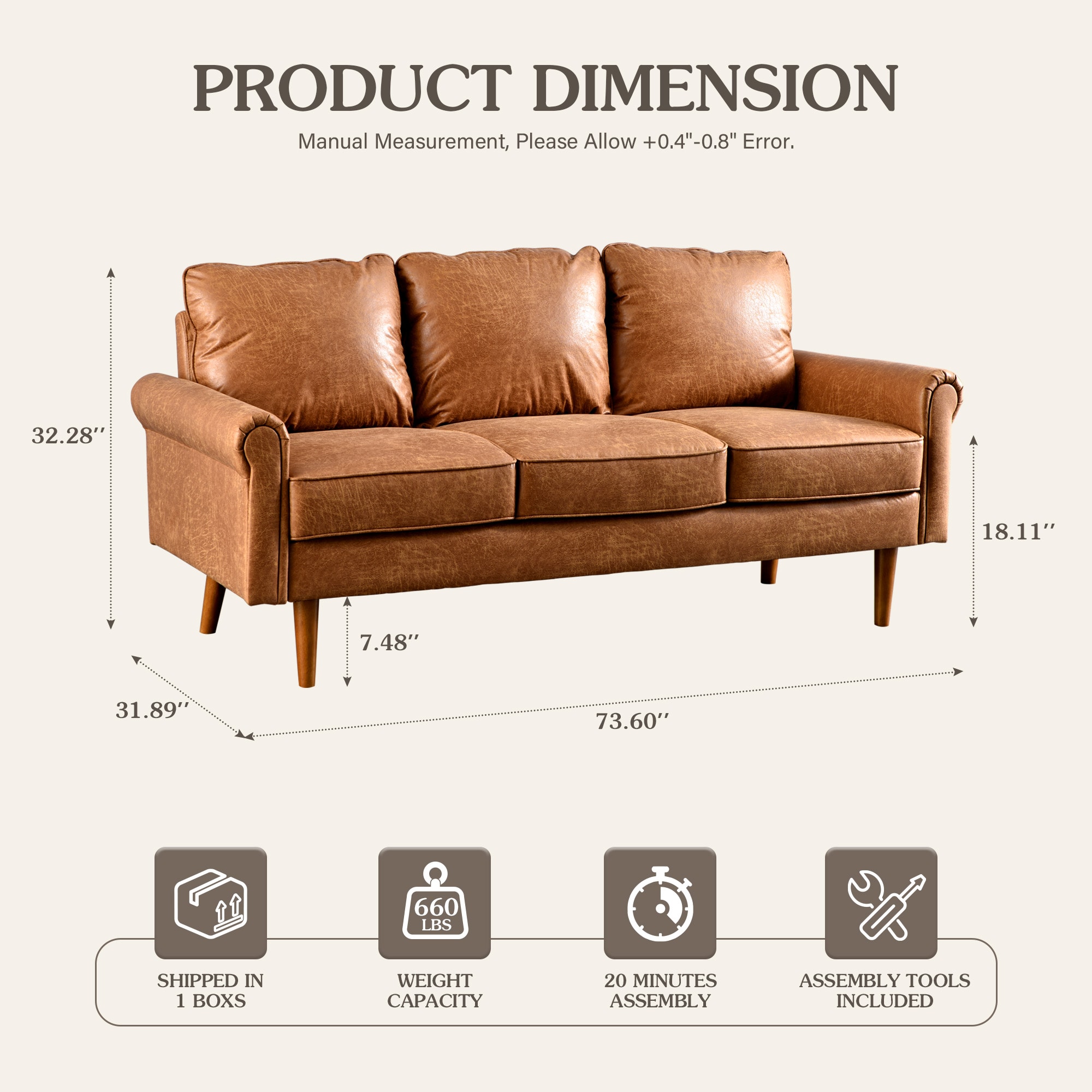 ALTRIGUS 6L-TSA700-AL Sofas-Loveseats - View #3