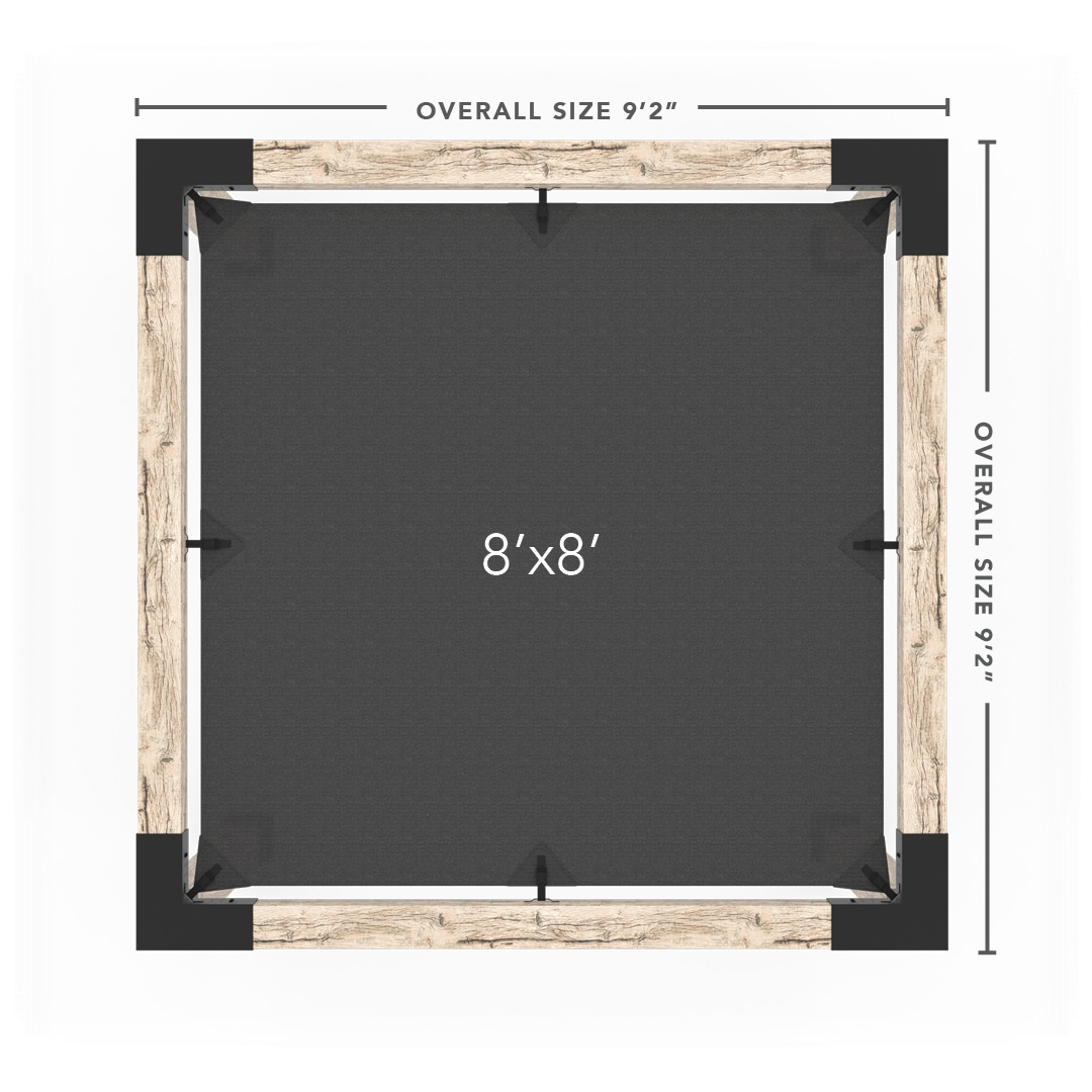 Toja Grid SA60808GR13 Pergola-Parts-Accessories - View #2